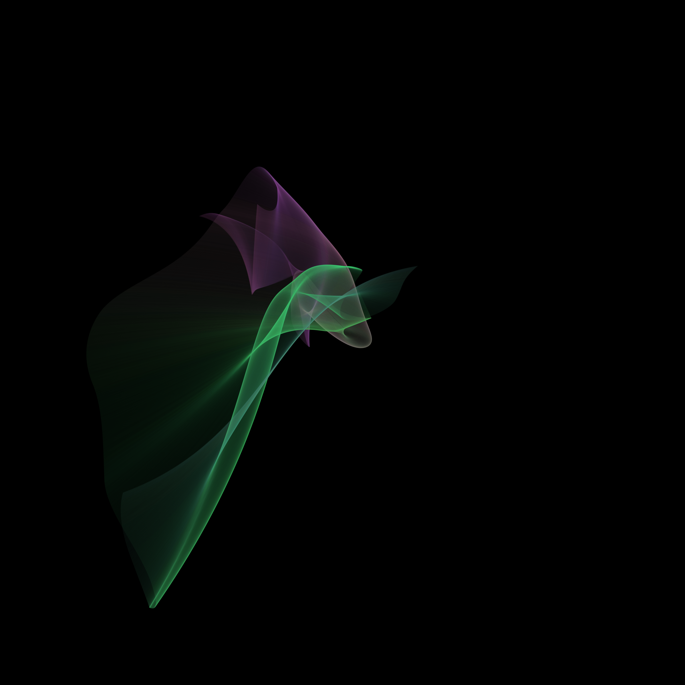 Art Blocks - Art Blocks v2 - Event Horizon Sunset (Series C) #451 - NFT # 60000451