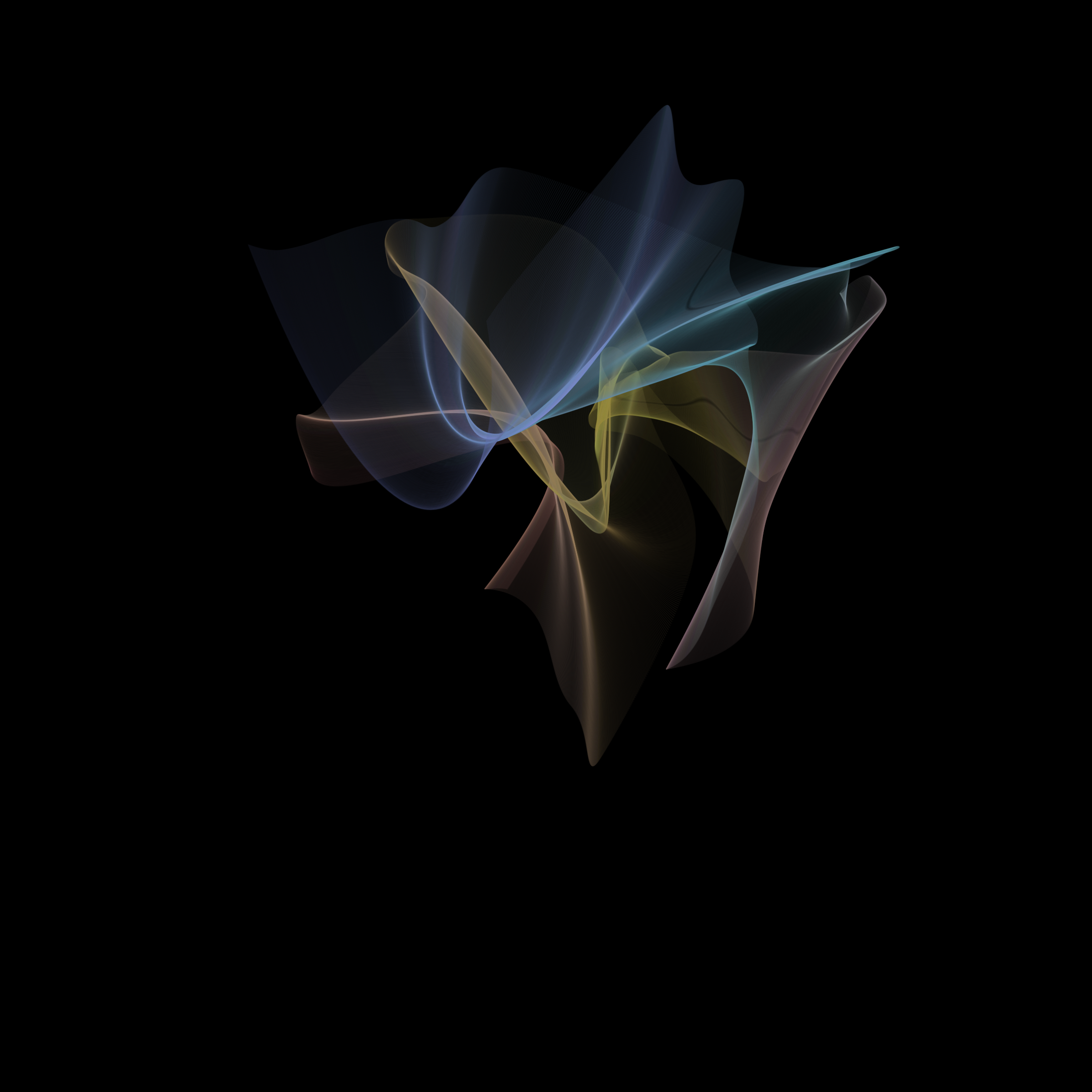 Art Blocks - Art Blocks v2 - Event Horizon Sunset (Series C) #485 - NFT # 60000485