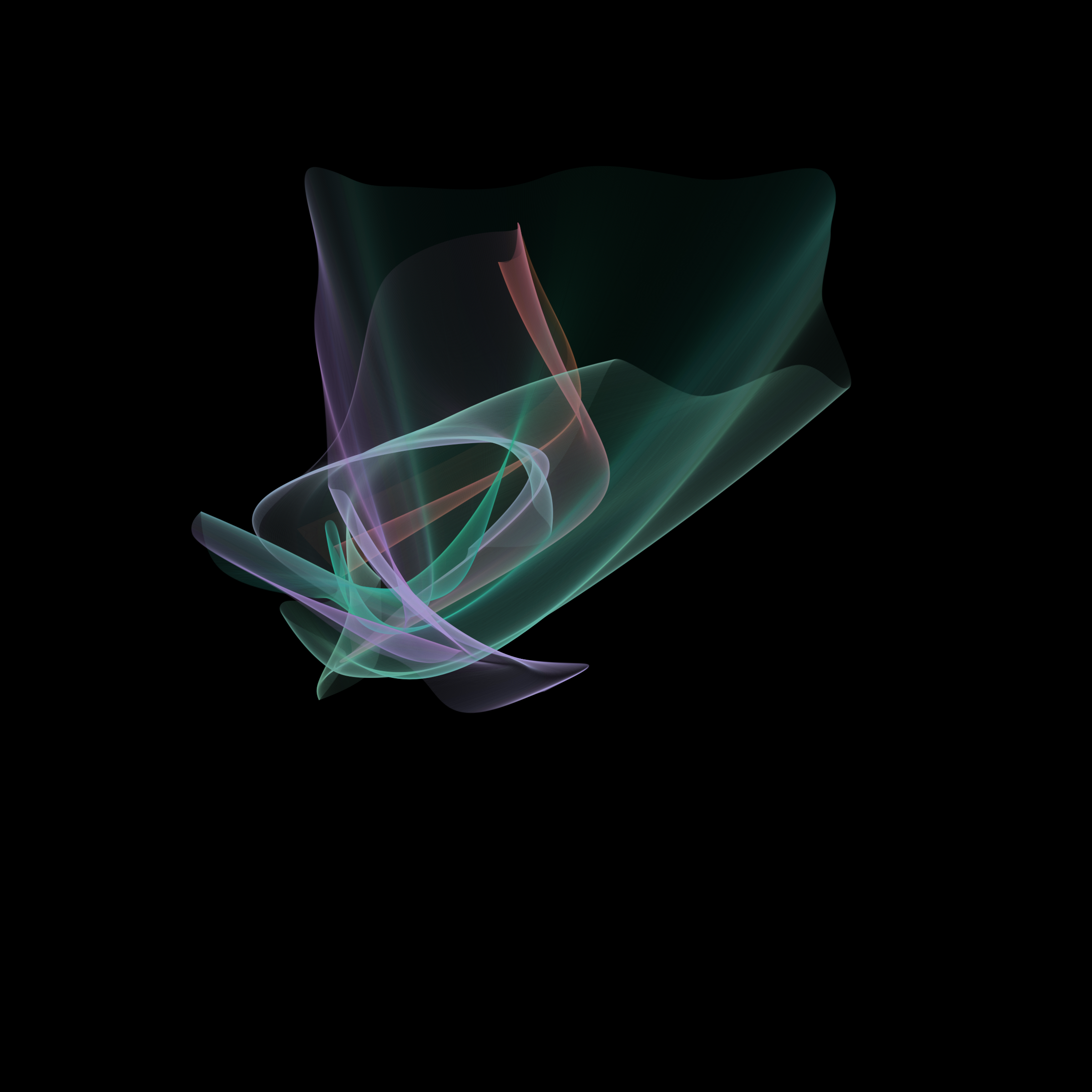 Art Blocks - Art Blocks v2 - Event Horizon Sunset (Series C) #490 - NFT # 60000490