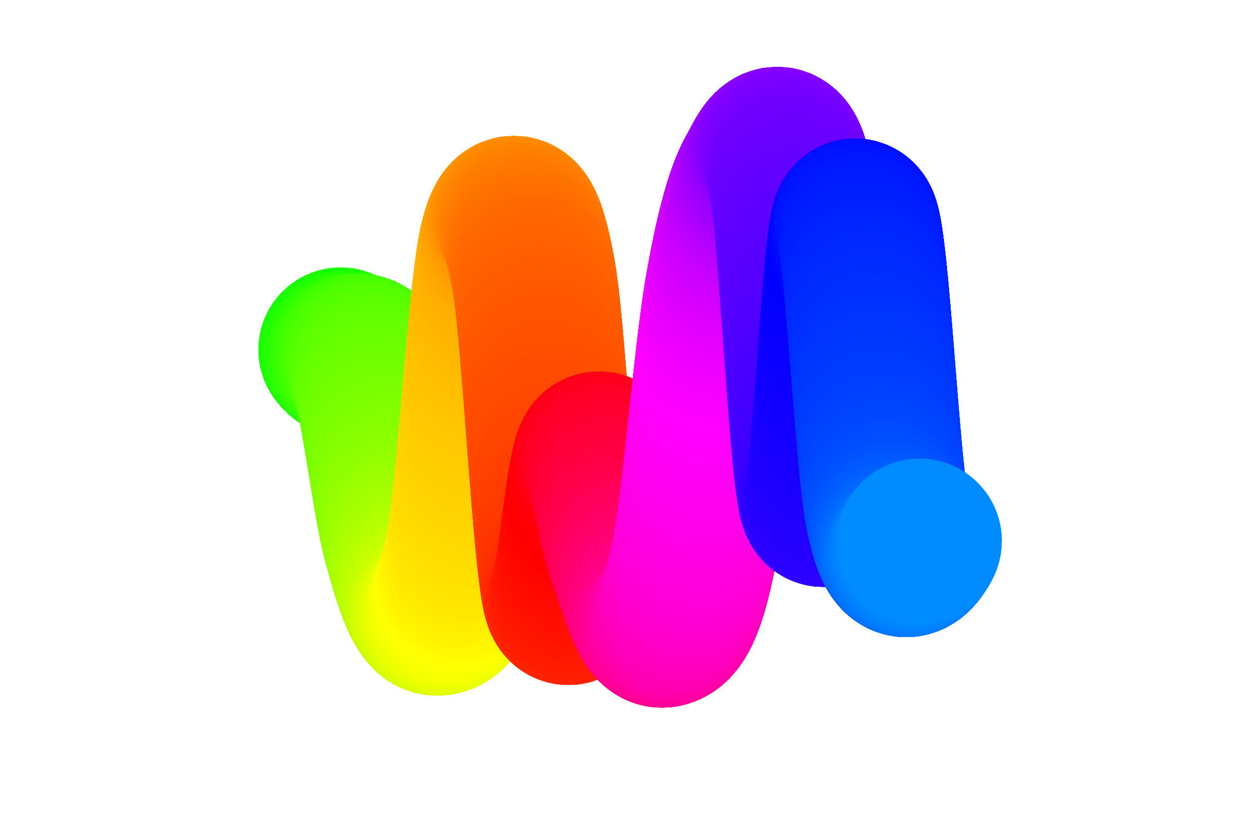 Art Blocks - Art Blocks v1 - Chromie Squiggle #61 - NFT # 61