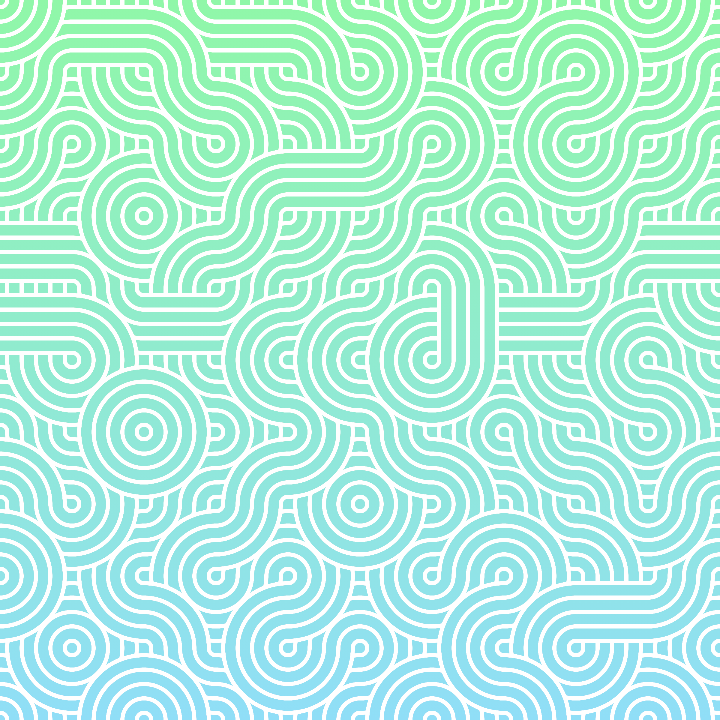 Art Blocks - Art Blocks v2 - 70s Pop Super Fun Summertime Bonus Pack 🍸 #7 - NFT # 61000007