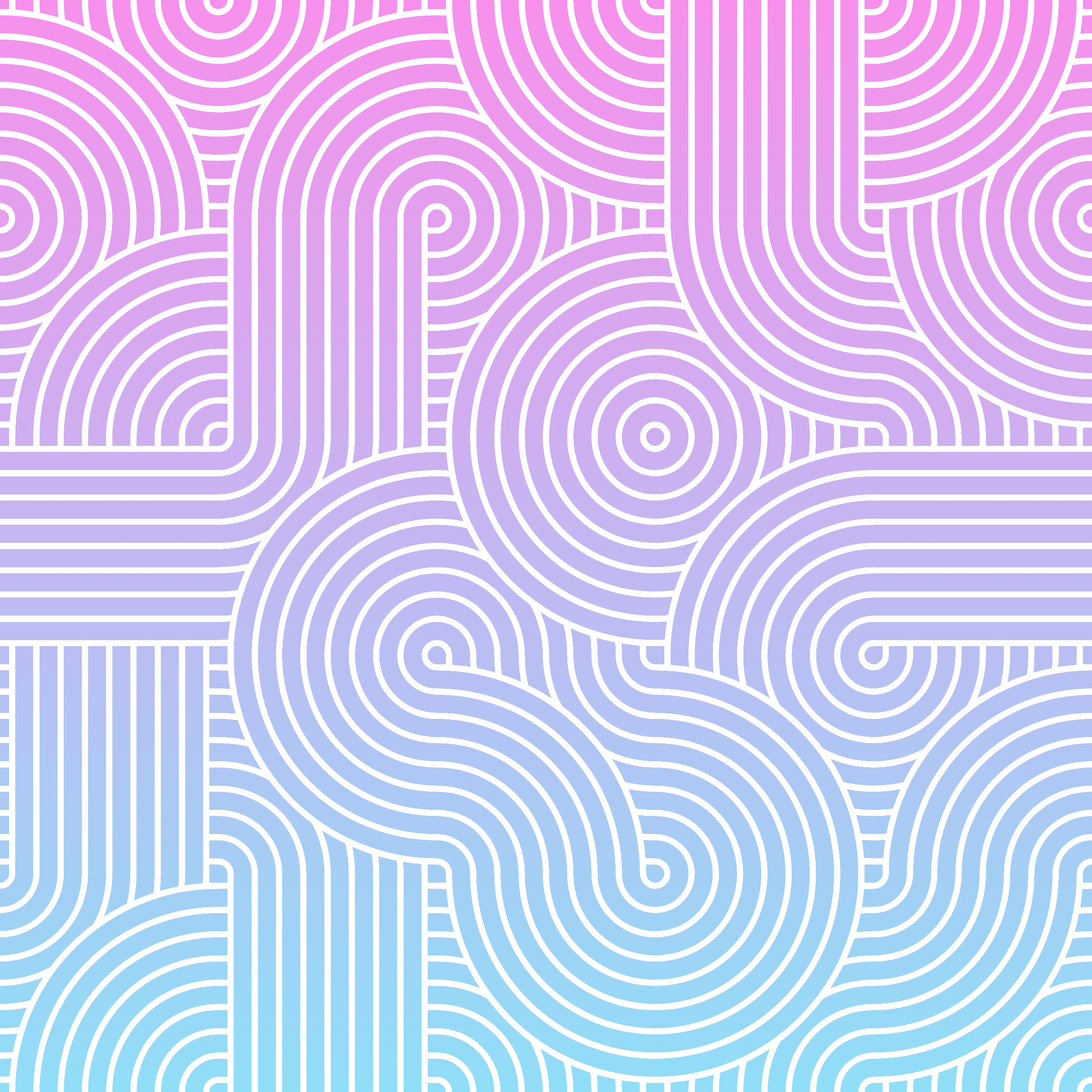 Art Blocks - Art Blocks v2 - 70s Pop Super Fun Summertime Bonus Pack 🍸 #55 - NFT # 61000055