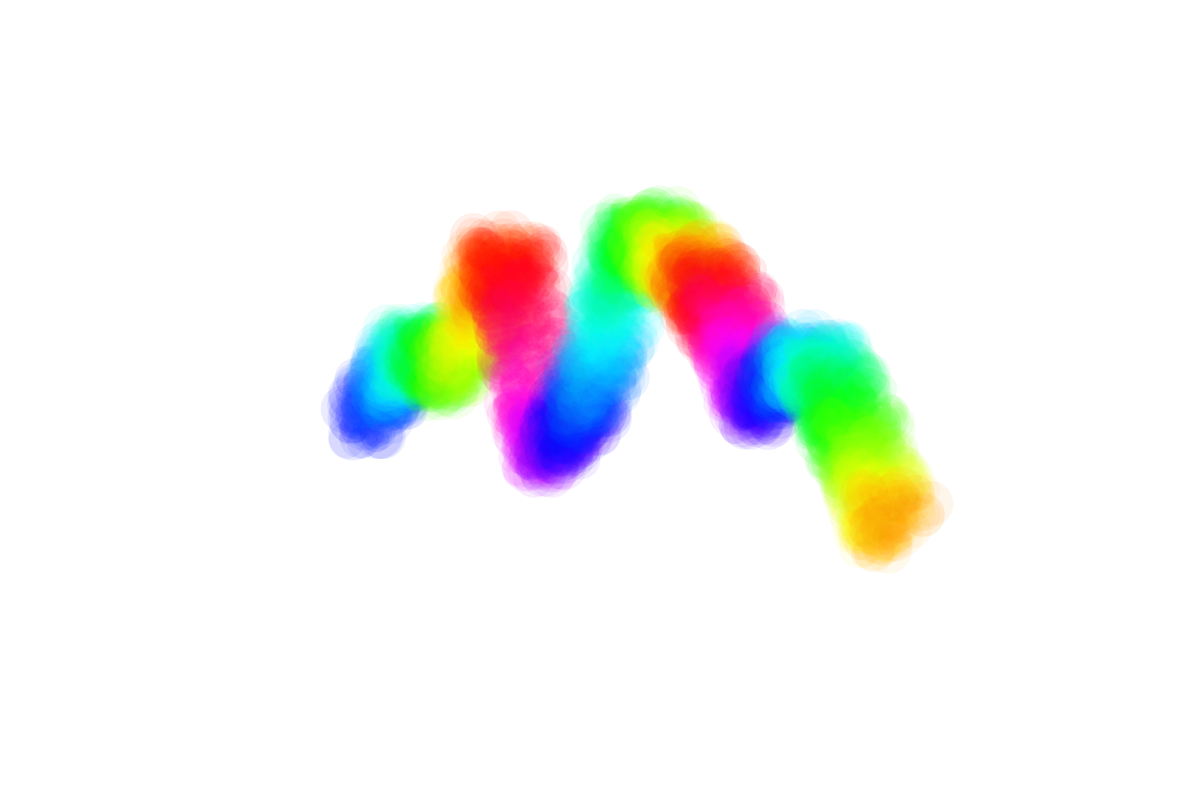 Art Blocks - Art Blocks v1 - Chromie Squiggle #62 - NFT # 62