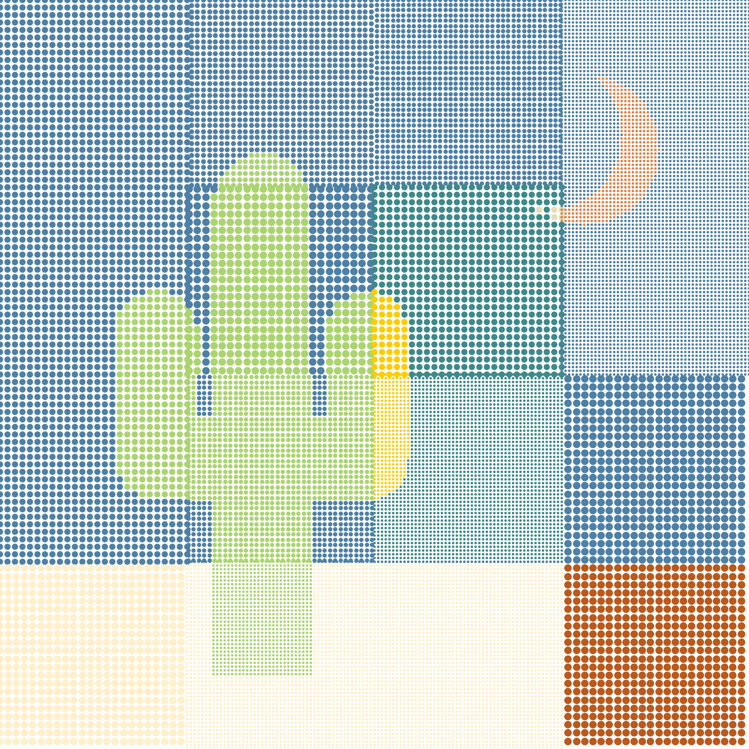Art Blocks - Art Blocks v2 - Patchwork Saguaros #7 - NFT # 66000007