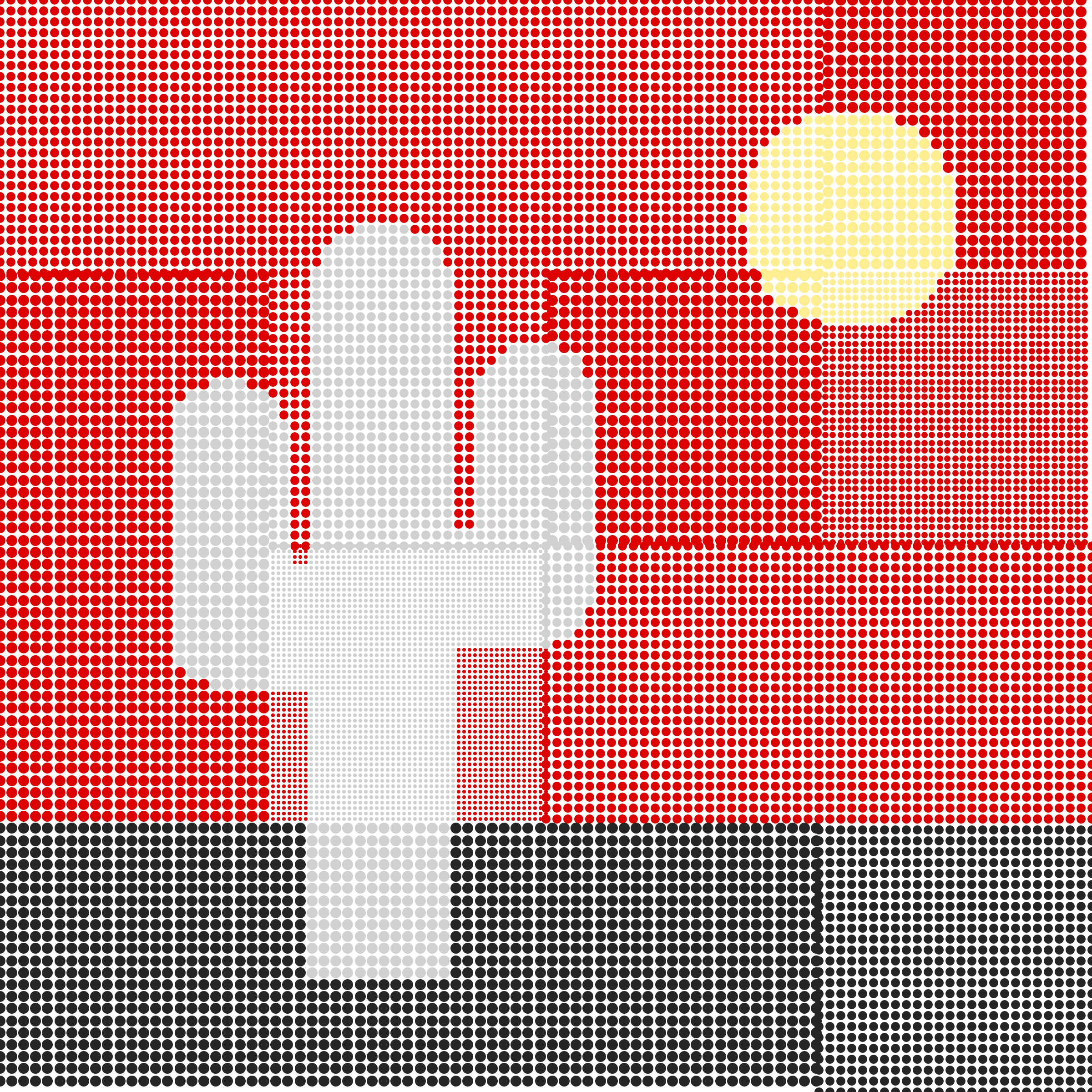 Art Blocks - Art Blocks v2 - Patchwork Saguaros #43 - NFT # 66000043