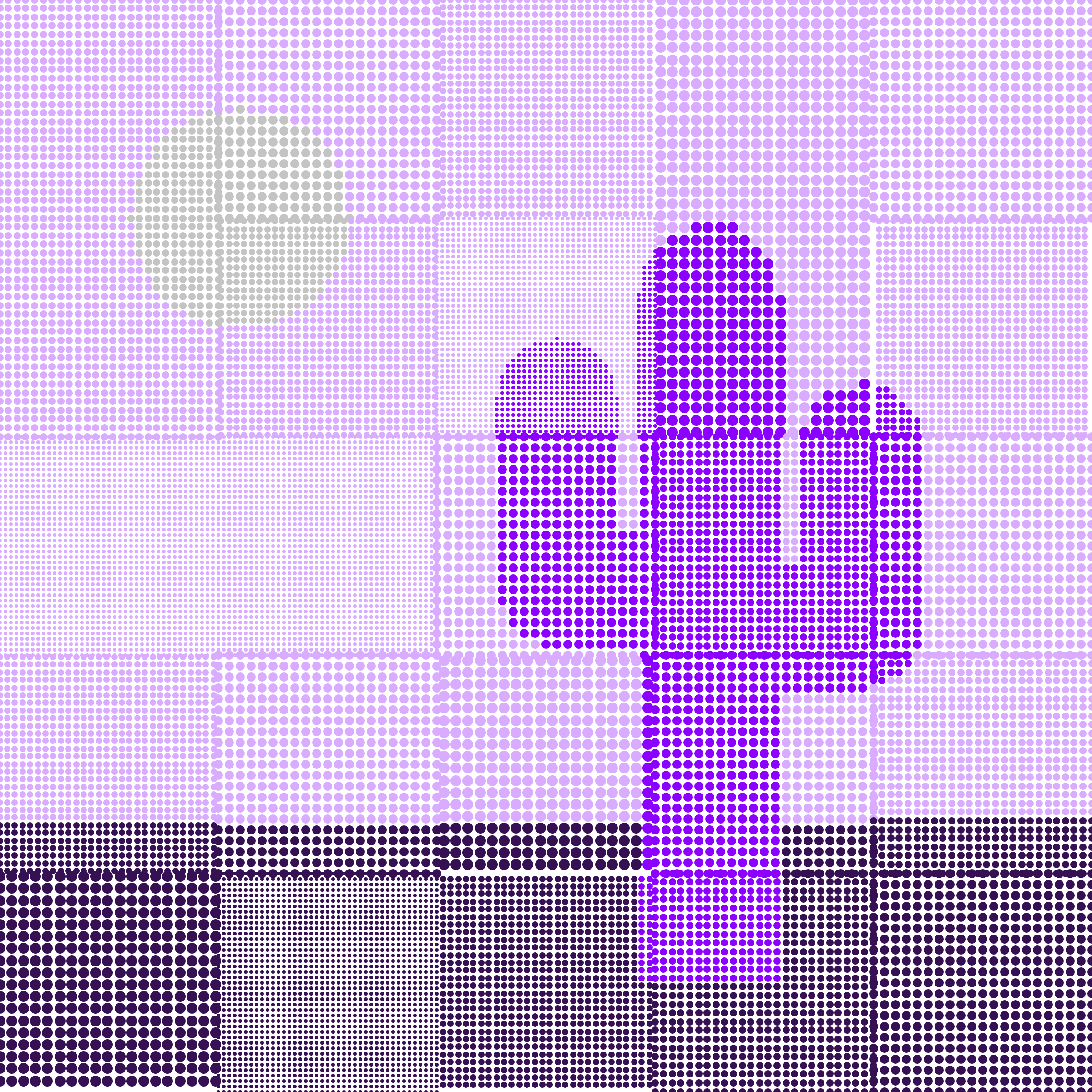 Art Blocks - Art Blocks v2 - Patchwork Saguaros #48 - NFT # 66000048