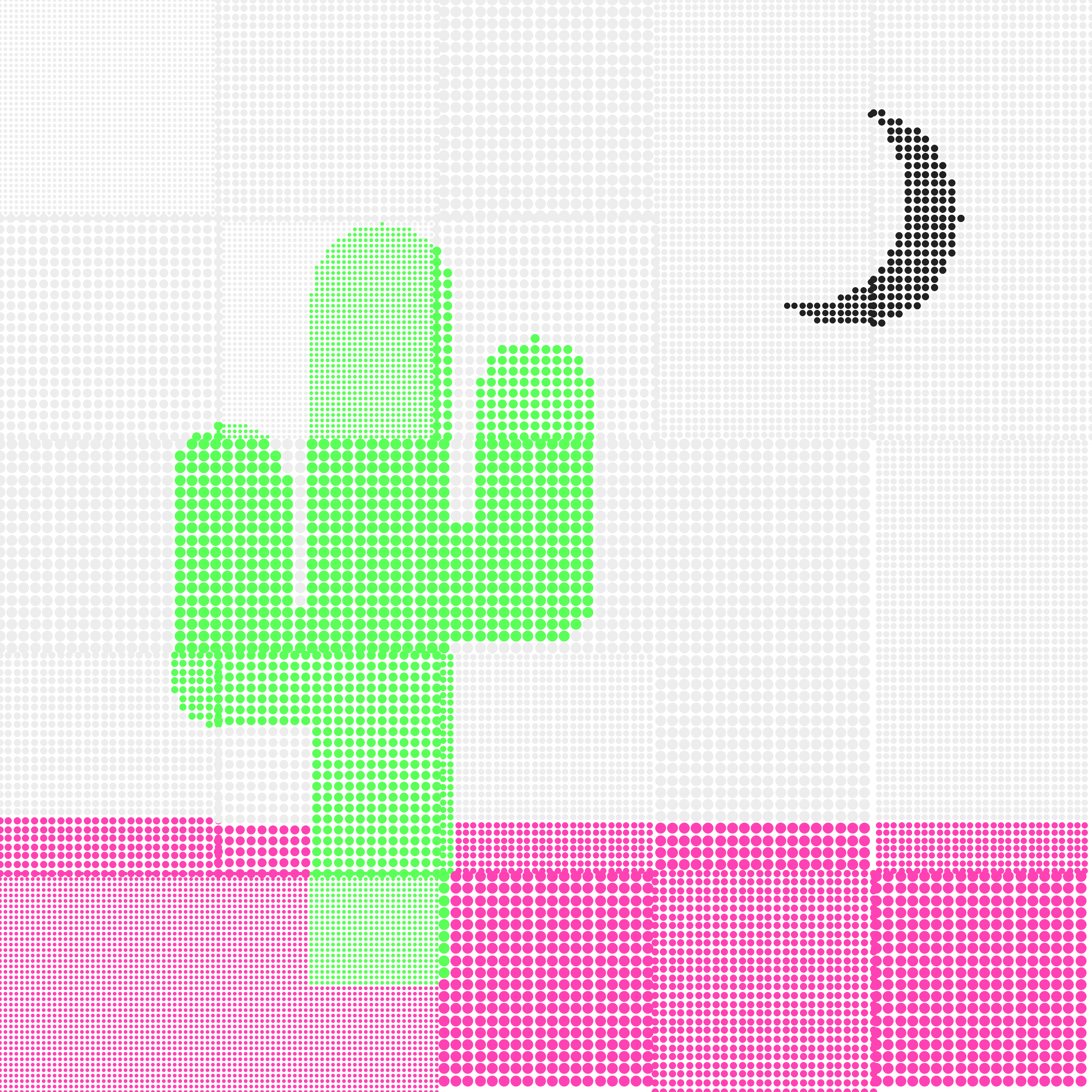 Art Blocks - Art Blocks v2 - Patchwork Saguaros #50 - NFT # 66000050