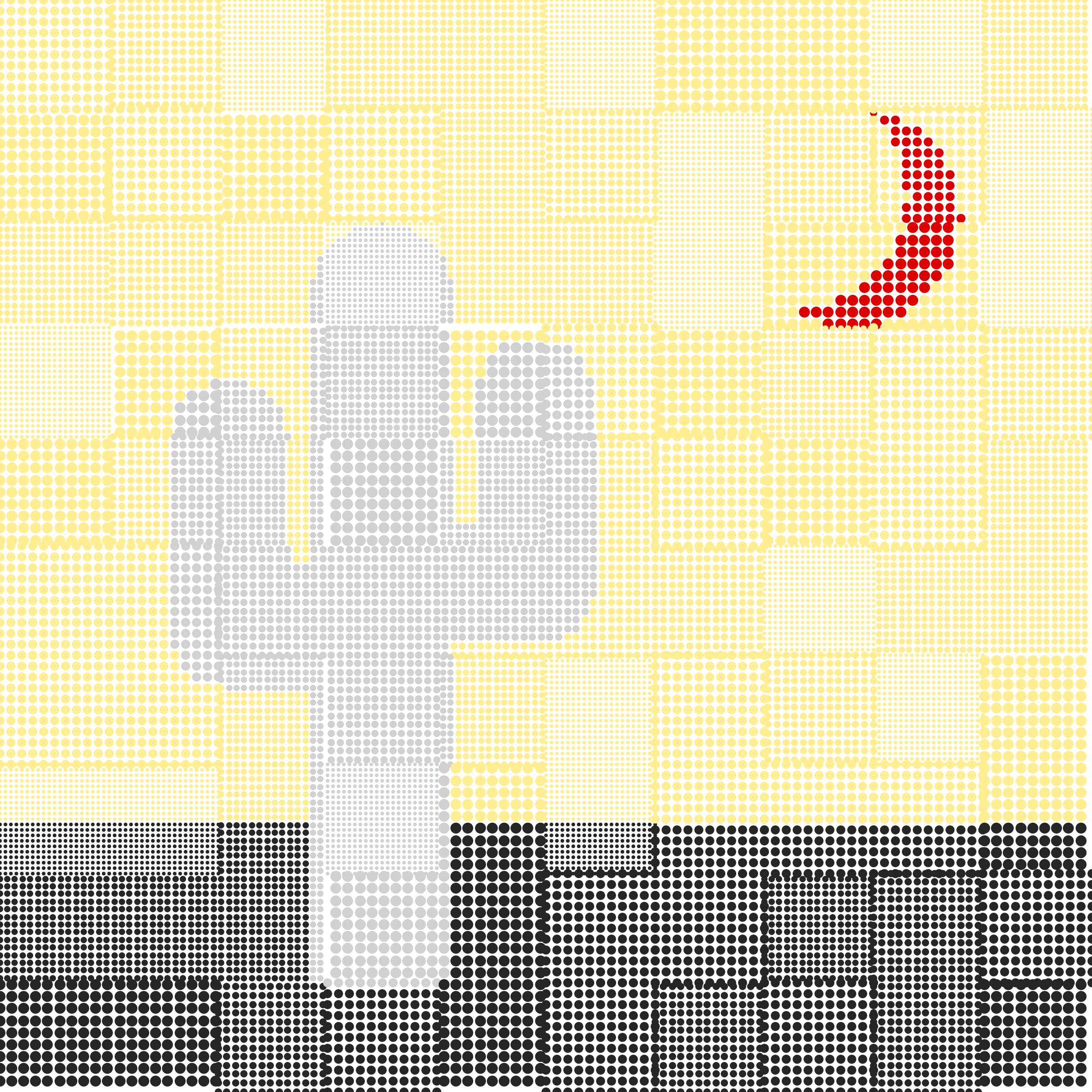 Art Blocks - Art Blocks v2 - Patchwork Saguaros #53 - NFT # 66000053