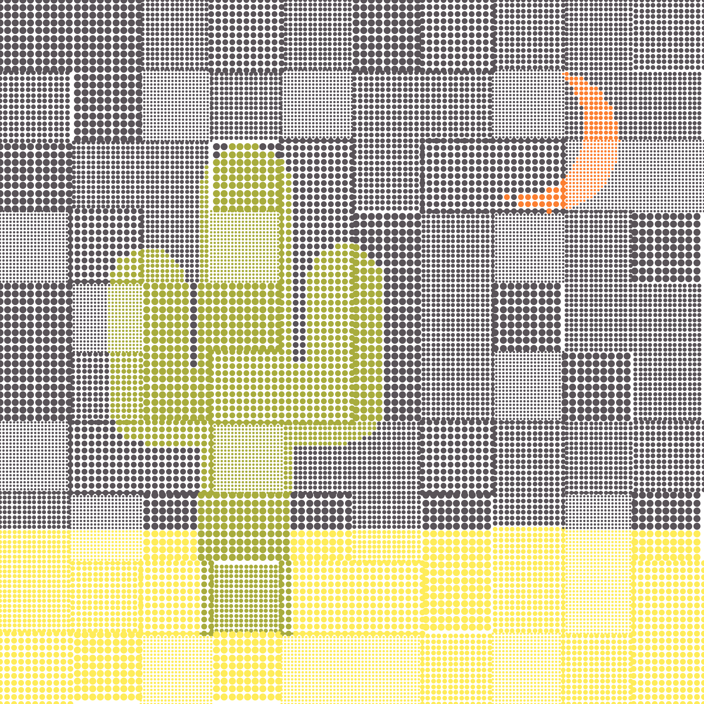 Art Blocks - Art Blocks v2 - Patchwork Saguaros #58 - NFT # 66000058