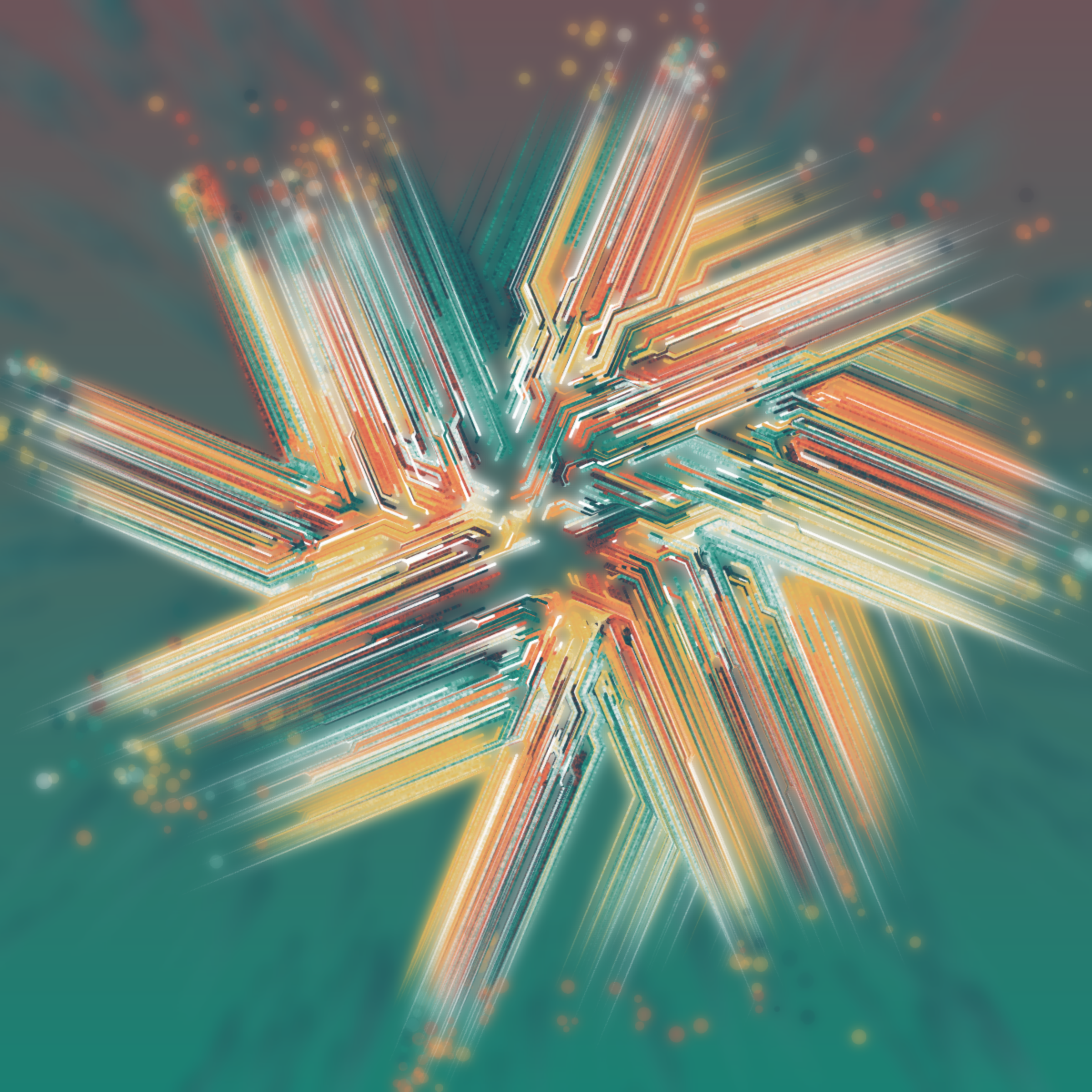 Art Blocks - Art Blocks v2 - Messengers #16 - NFT # 68000016