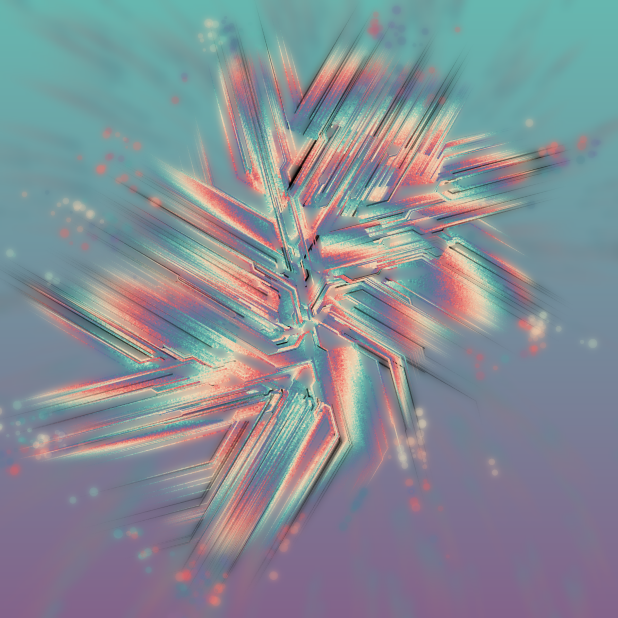 Art Blocks - Art Blocks v2 - Messengers #17 - NFT # 68000017