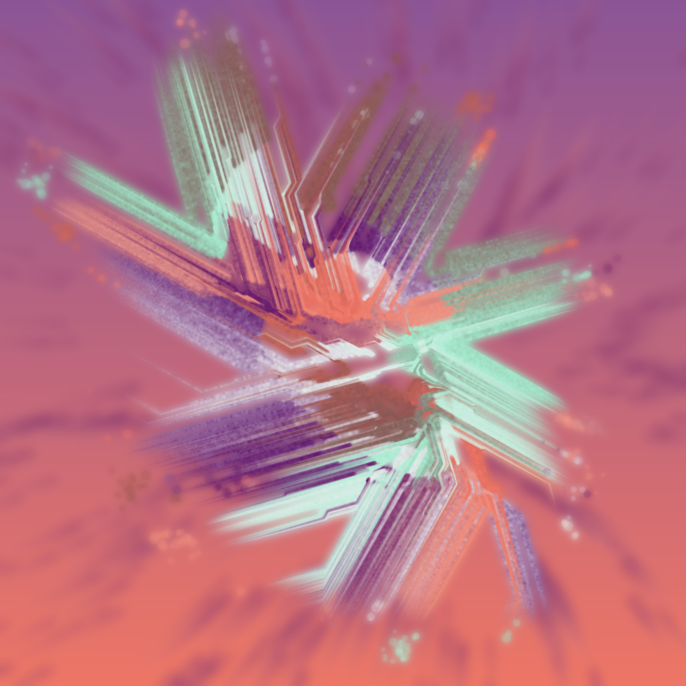 Art Blocks - Art Blocks v2 - Messengers #21 - NFT # 68000021