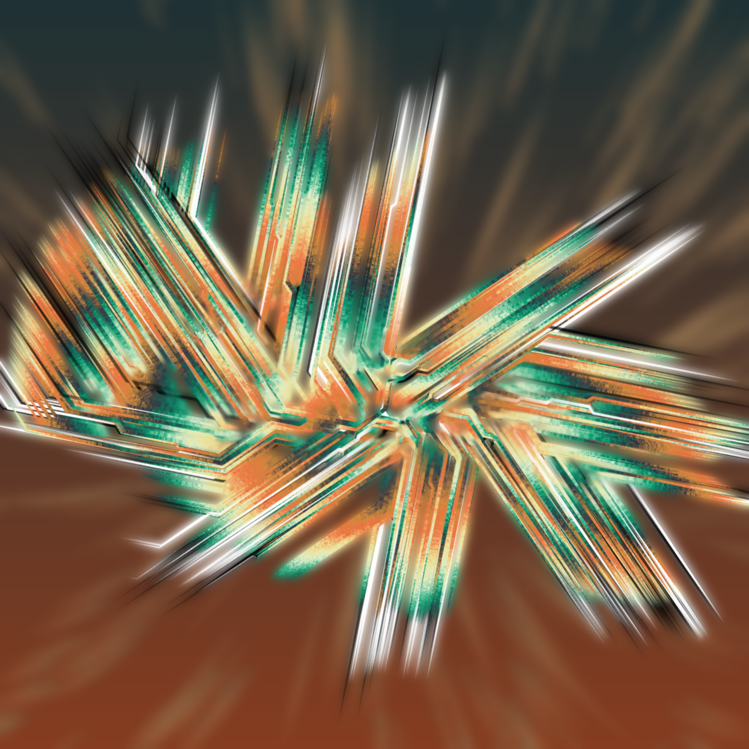 Art Blocks - Art Blocks v2 - Messengers #25 - NFT # 68000025