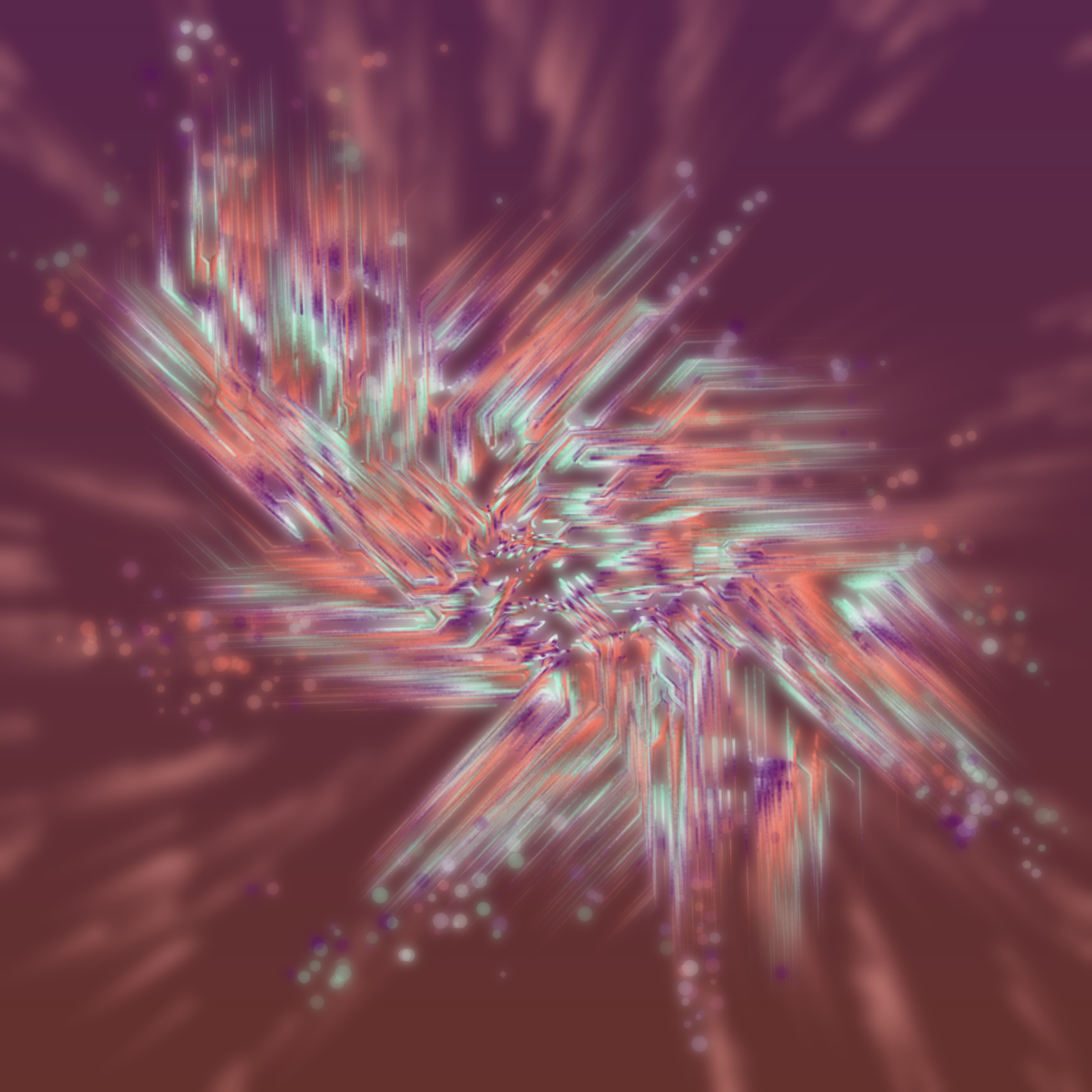 Art Blocks - Art Blocks v2 - Messengers #55 - NFT # 68000055