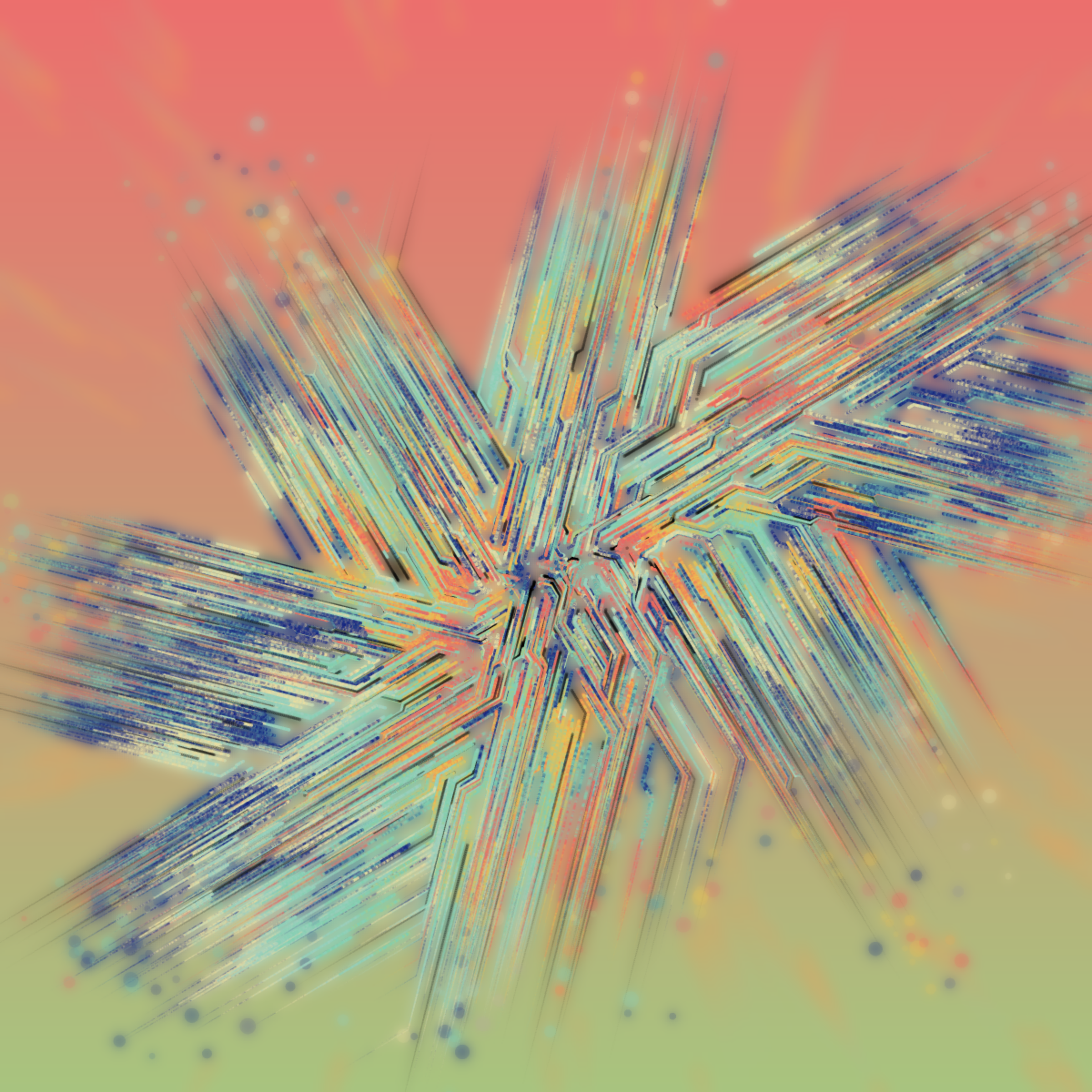 Art Blocks - Art Blocks v2 - Messengers #56 - NFT # 68000056