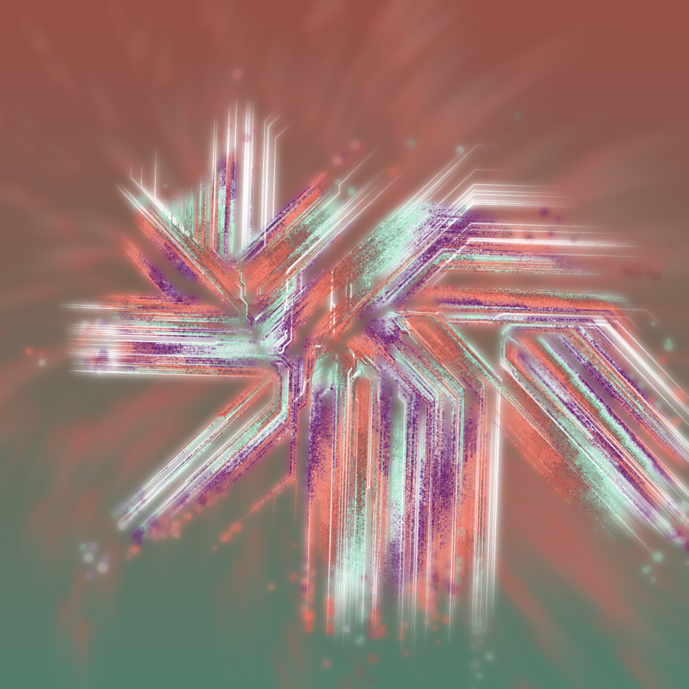 Art Blocks - Art Blocks v2 - Messengers #75 - NFT # 68000075