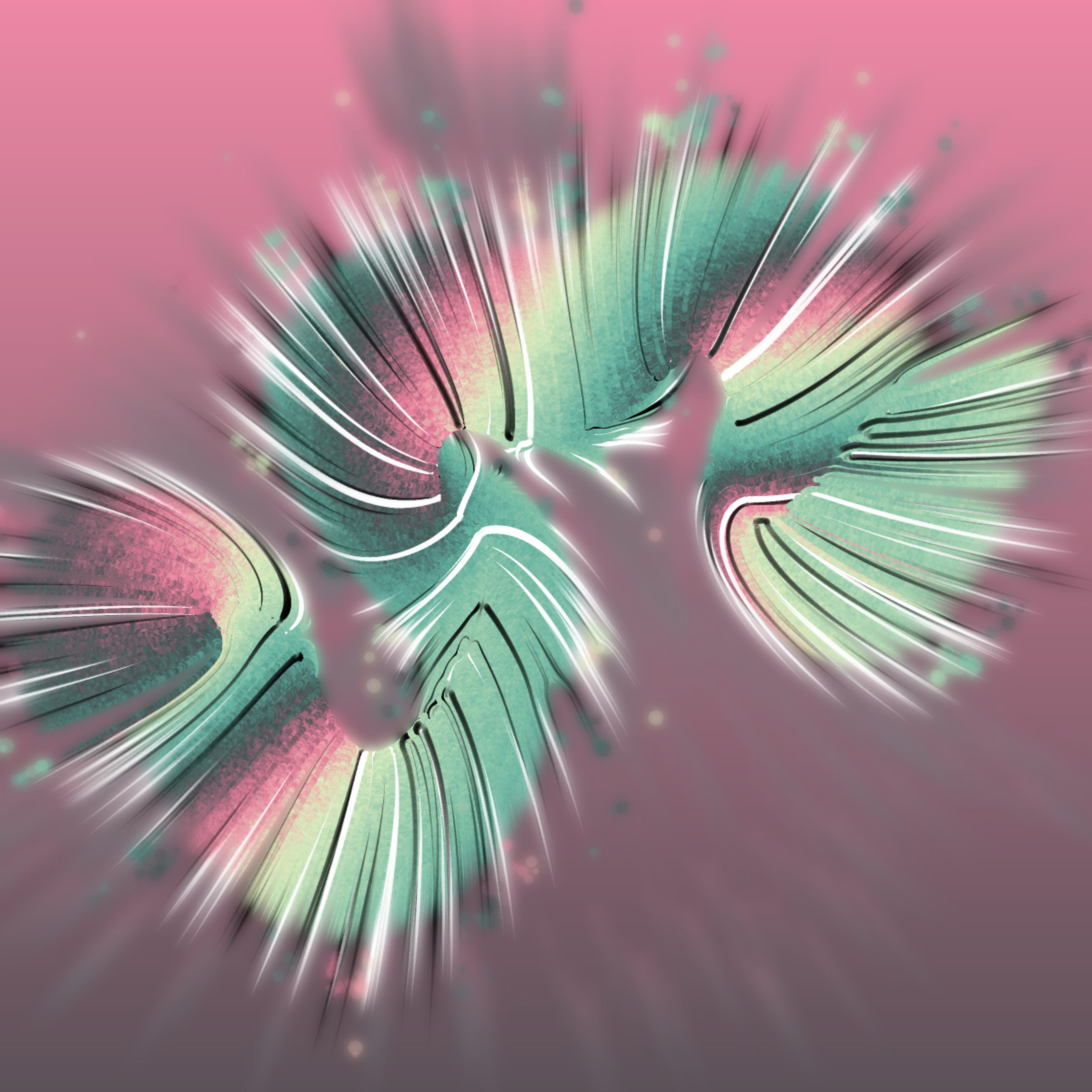 Art Blocks - Art Blocks v2 - Messengers #90 - NFT # 68000090