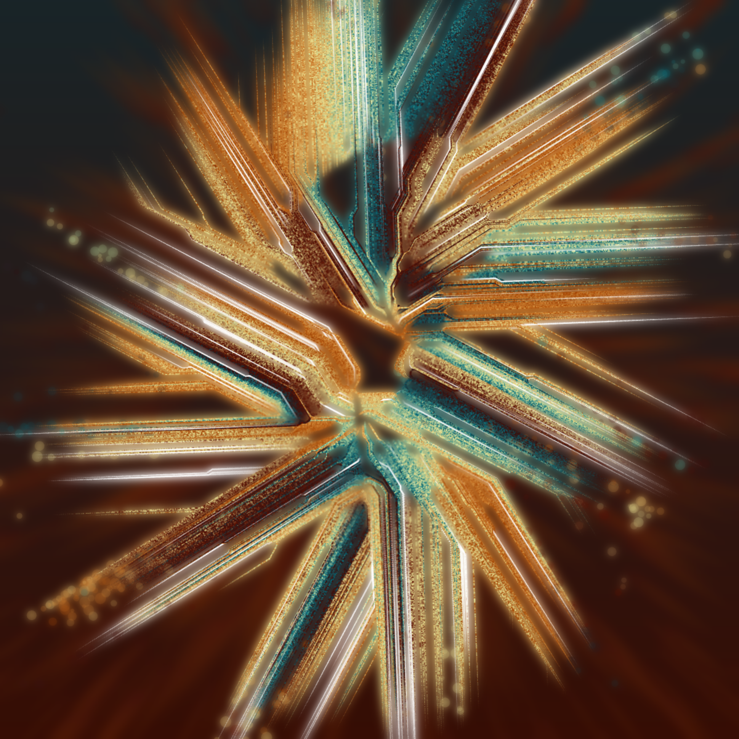 Art Blocks - Art Blocks v2 - Messengers #92 - NFT # 68000092