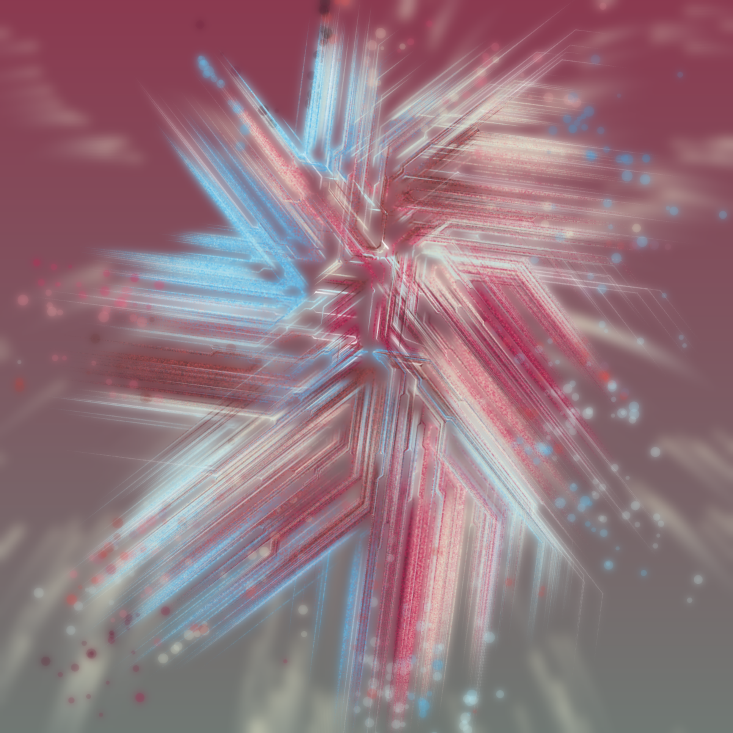 Art Blocks - Art Blocks v2 - Messengers #95 - NFT # 68000095