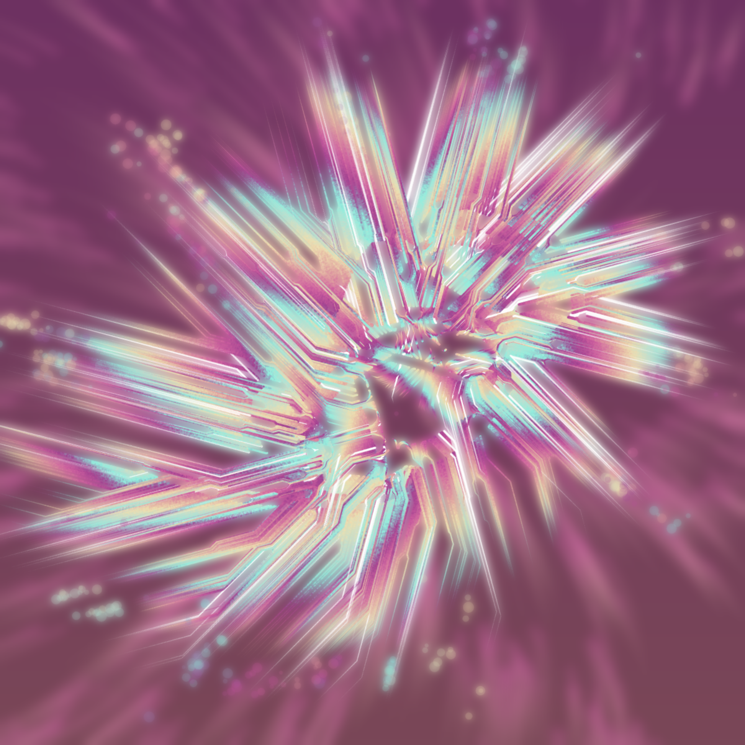 Art Blocks - Art Blocks v2 - Messengers #105 - NFT # 68000105