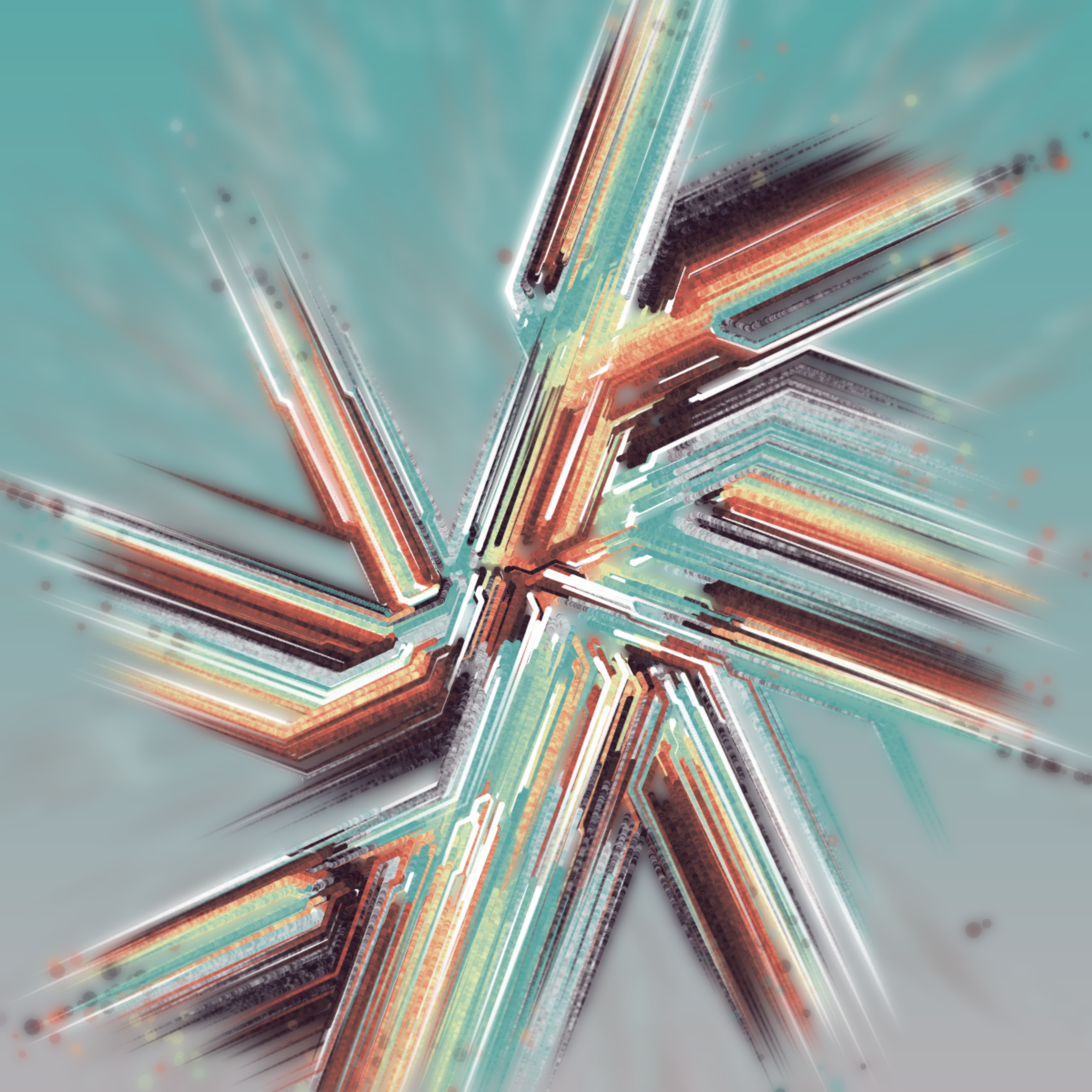 Art Blocks - Art Blocks v2 - Messengers #109 - NFT # 68000109