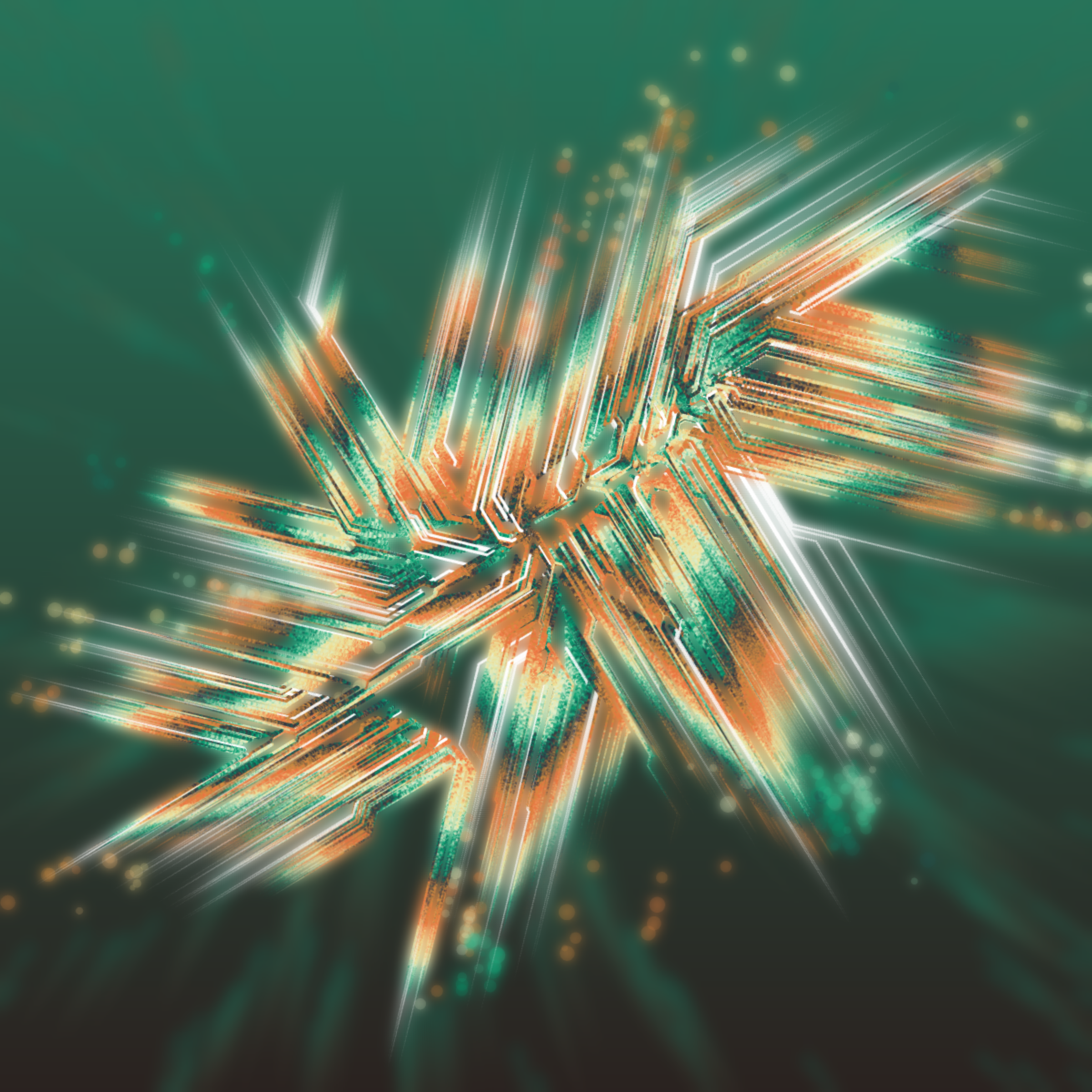 Art Blocks - Art Blocks v2 - Messengers #127 - NFT # 68000127