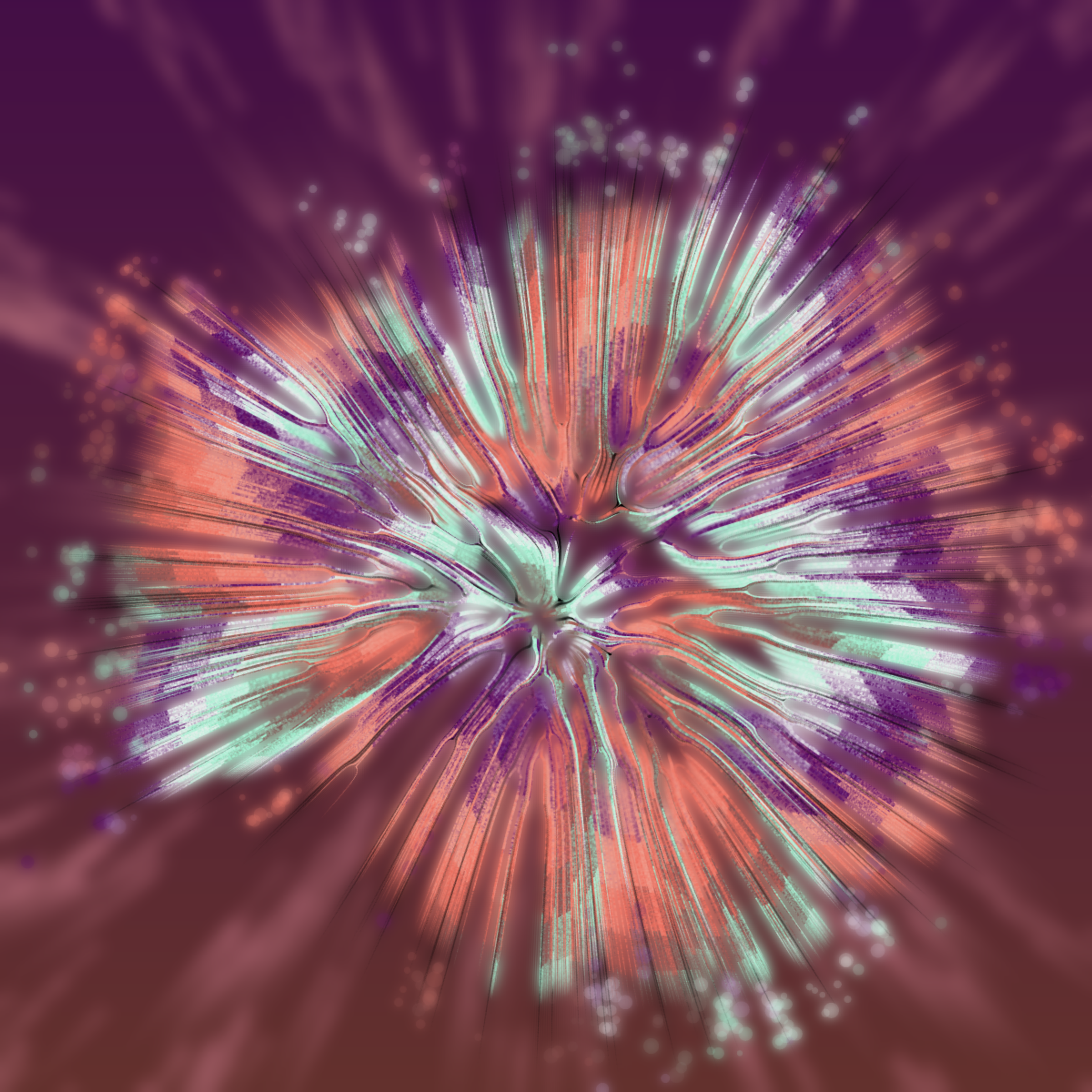 Art Blocks - Art Blocks v2 - Messengers #129 - NFT # 68000129