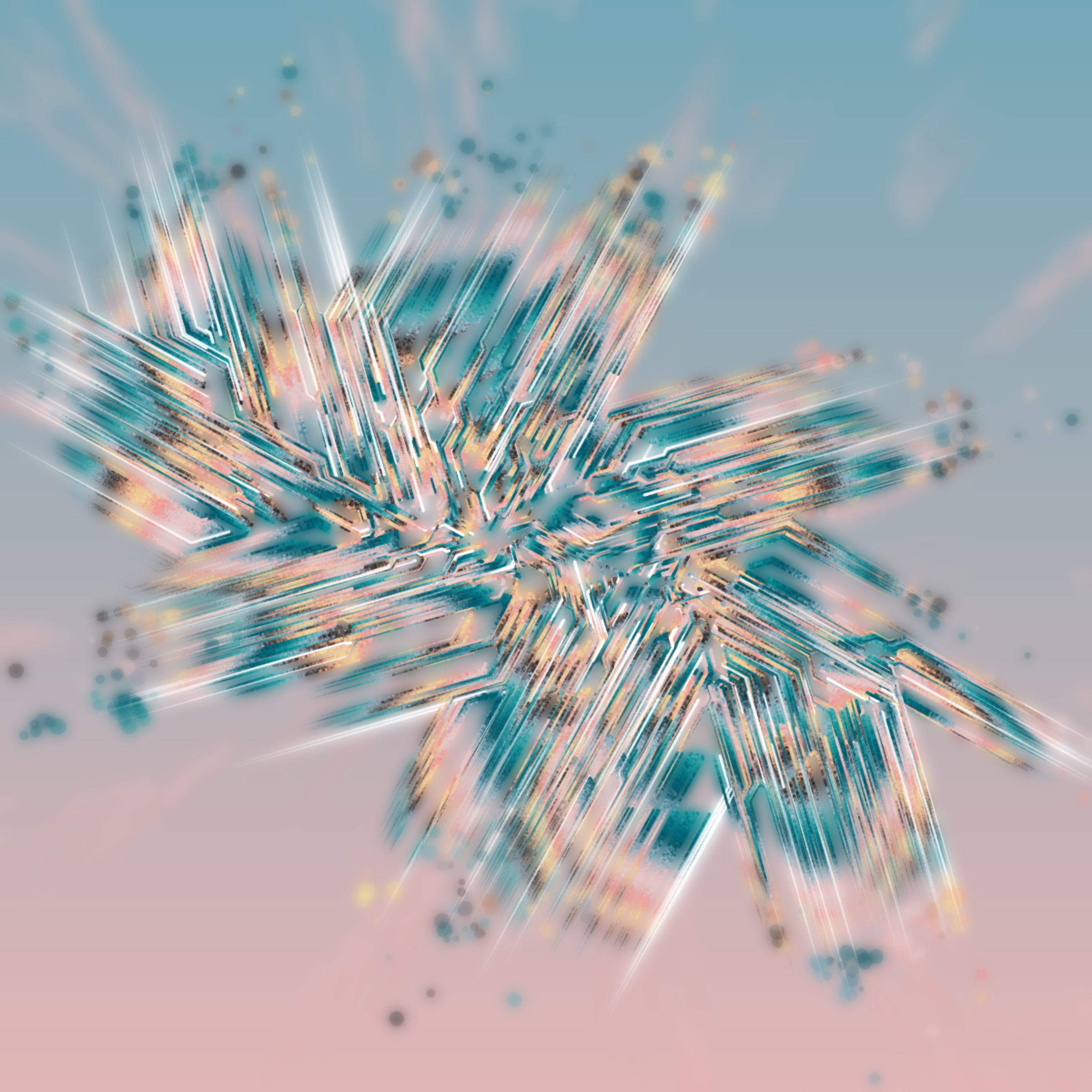 Art Blocks - Art Blocks v2 - Messengers #139 - NFT # 68000139