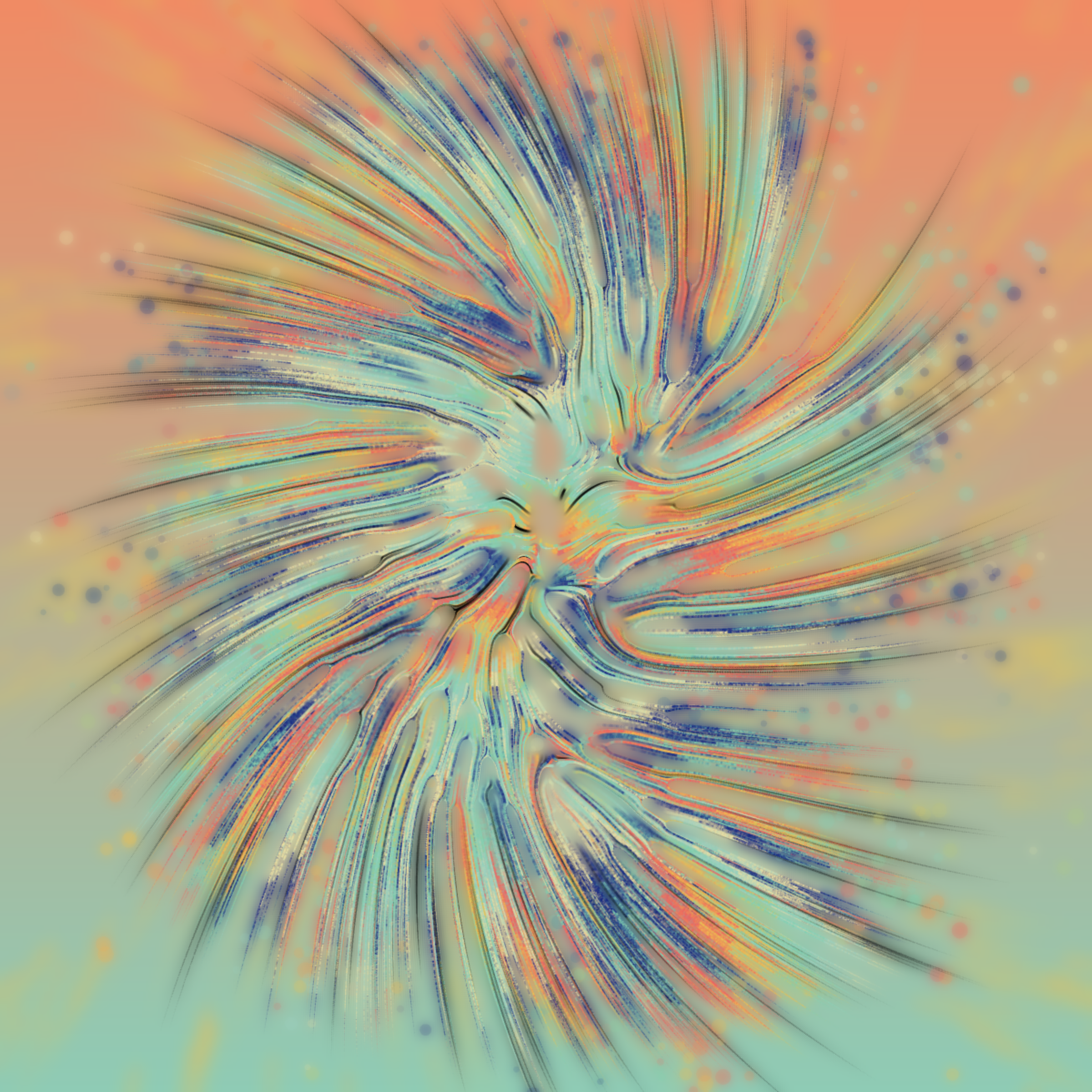 Art Blocks - Art Blocks v2 - Messengers #164 - NFT # 68000164