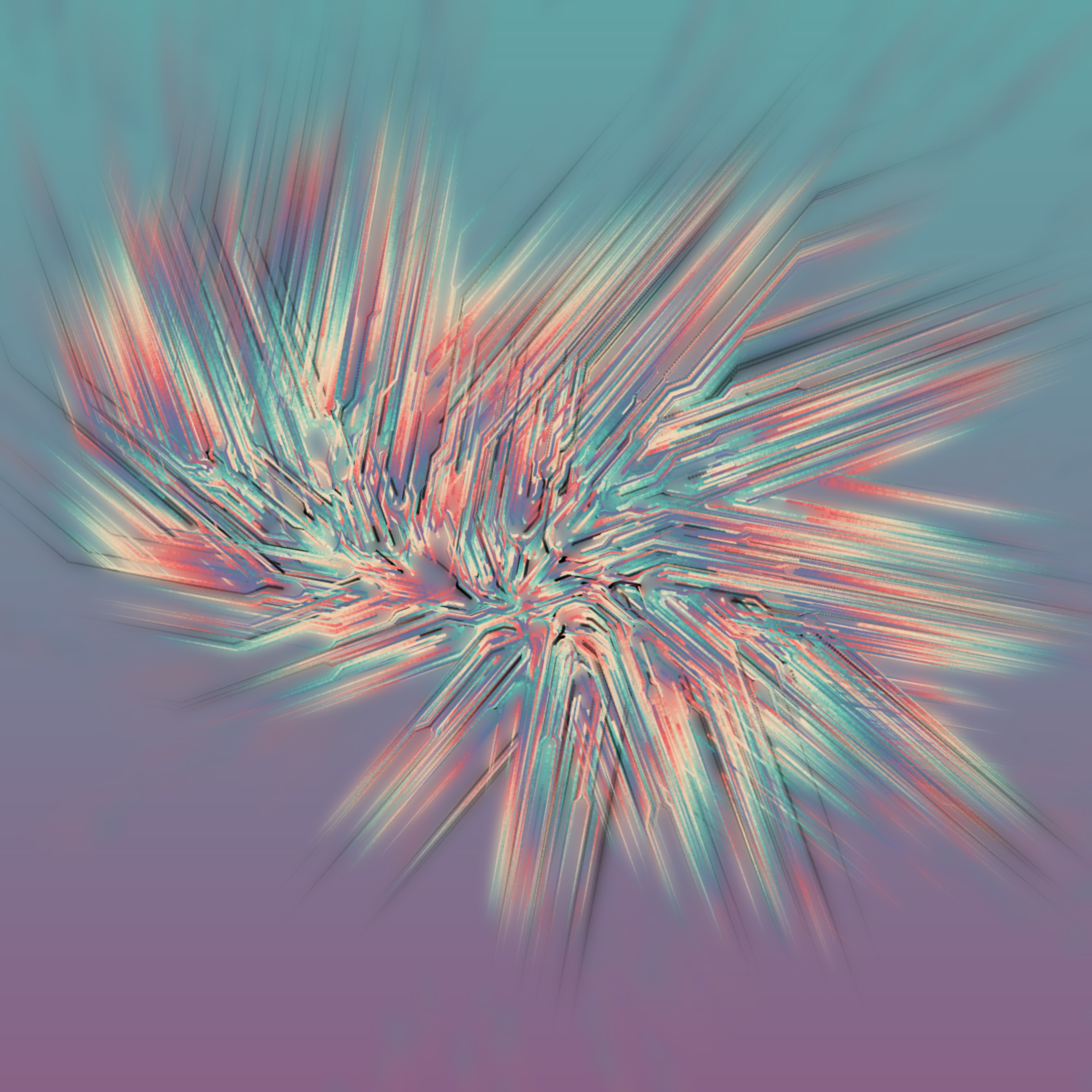 Art Blocks - Art Blocks v2 - Messengers #202 - NFT # 68000202