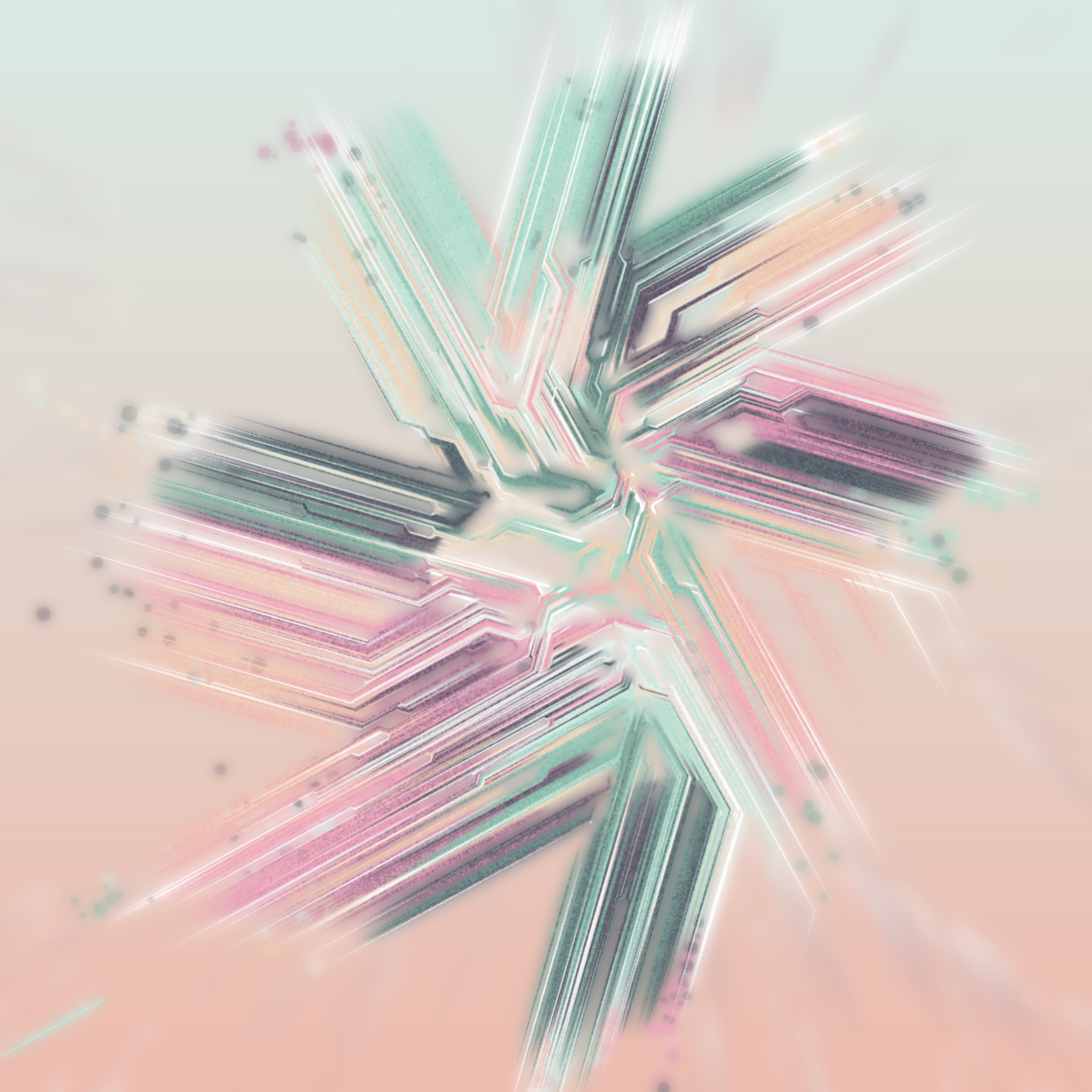 Art Blocks - Art Blocks v2 - Messengers #217 - NFT # 68000217