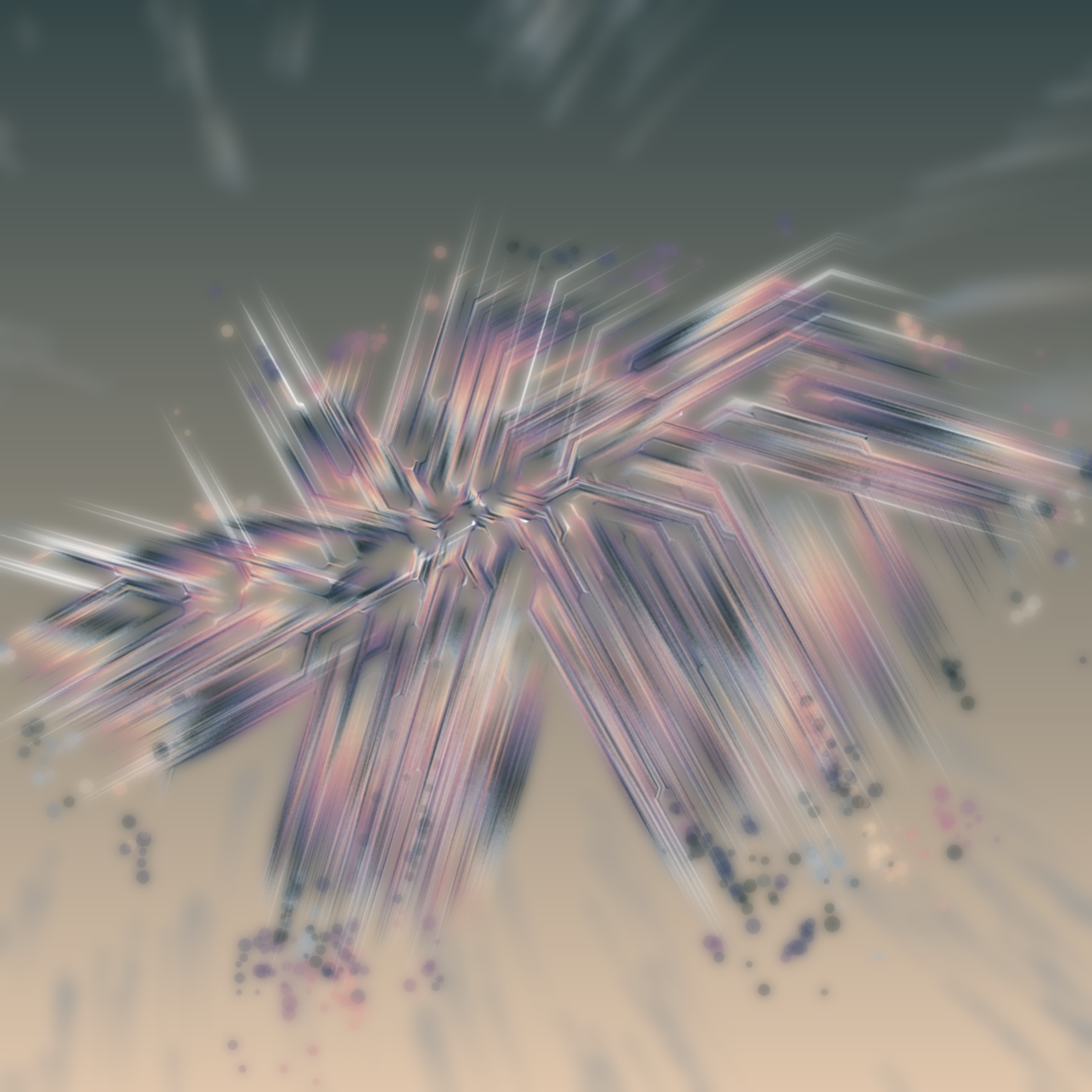 Art Blocks - Art Blocks v2 - Messengers #253 - NFT # 68000253