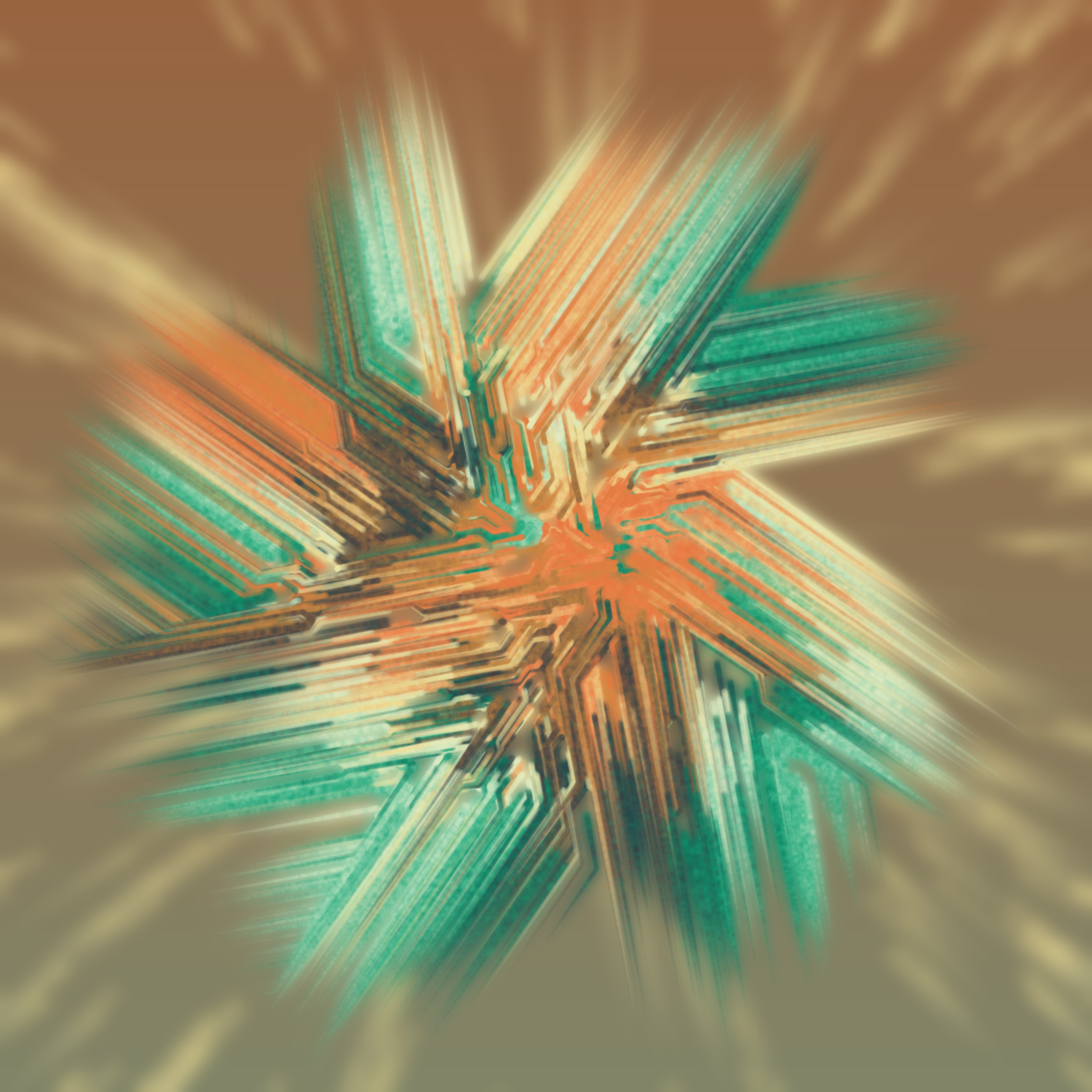 Art Blocks - Art Blocks v2 - Messengers #258 - NFT # 68000258