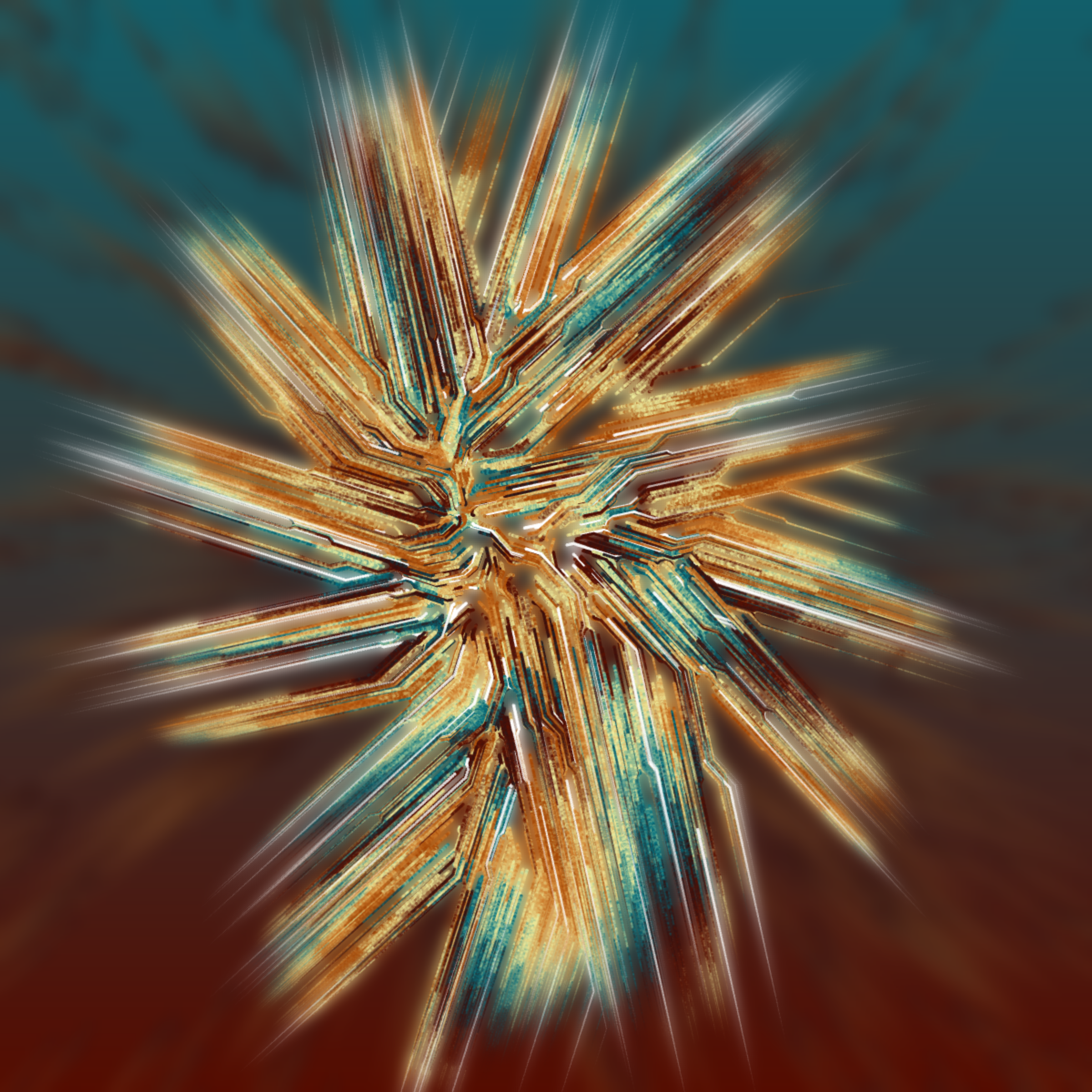 Art Blocks - Art Blocks v2 - Messengers #261 - NFT # 68000261