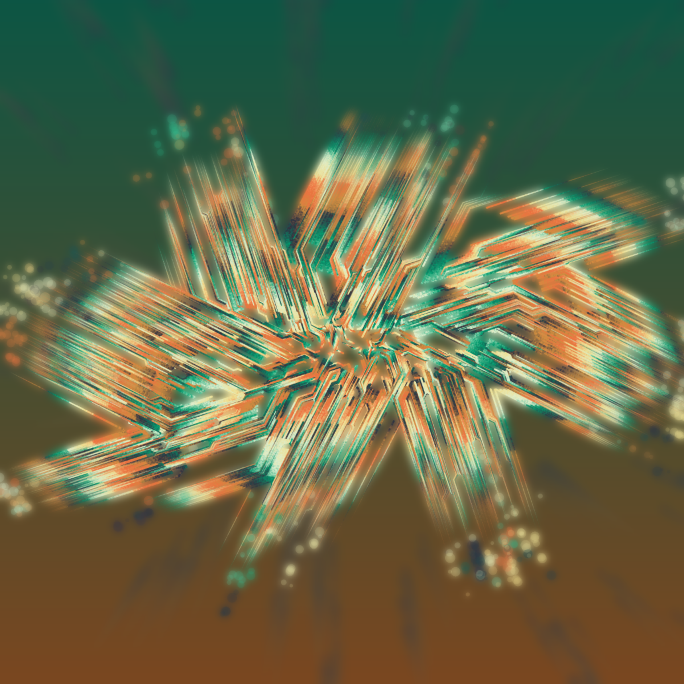 Art Blocks - Art Blocks v2 - Messengers #269 - NFT # 68000269