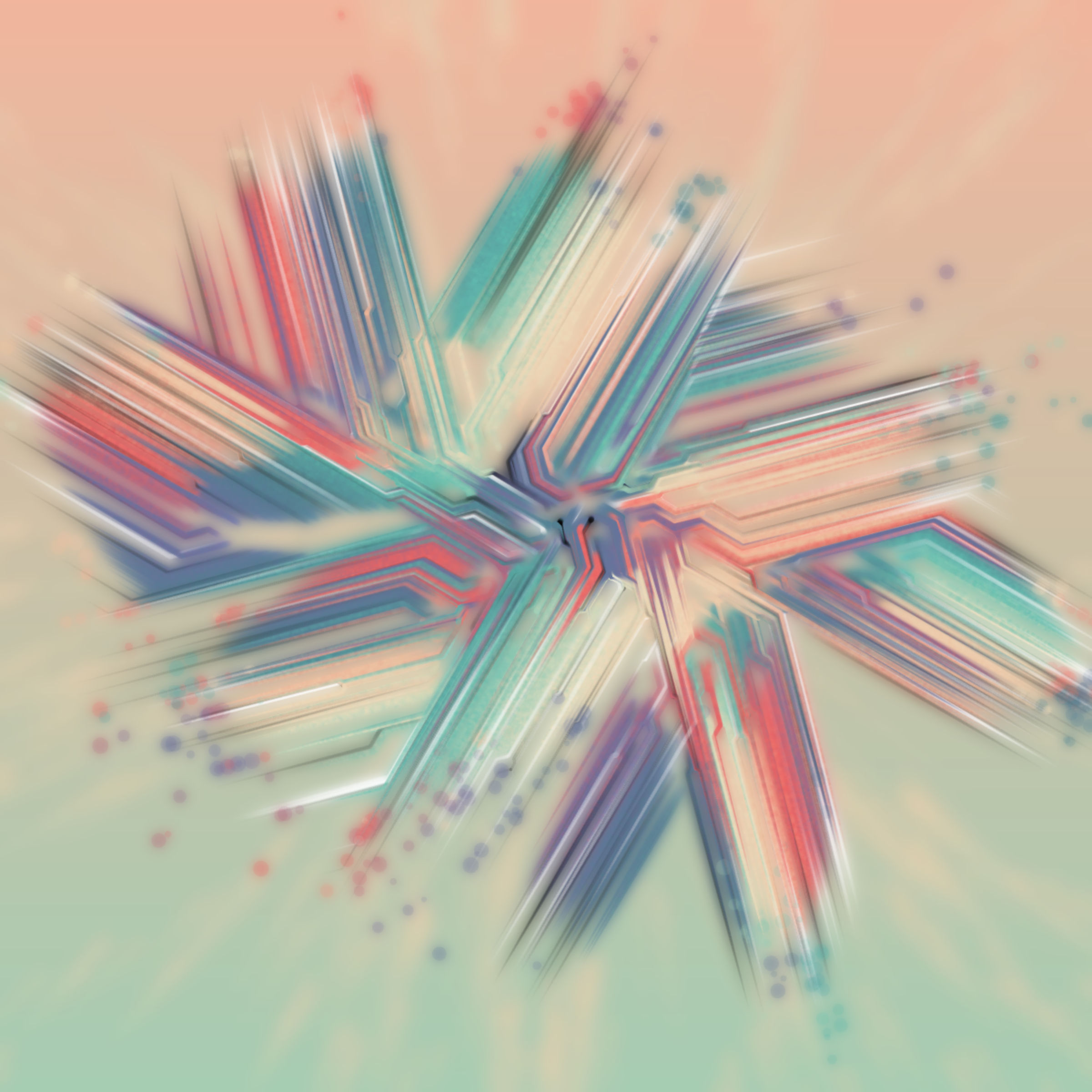 Art Blocks - Art Blocks v2 - Messengers #284 - NFT # 68000284