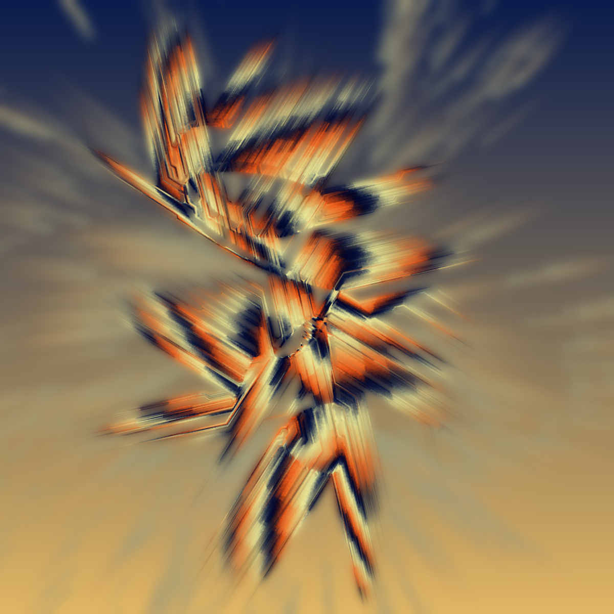 Art Blocks - Art Blocks v2 - Messengers #290 - NFT # 68000290