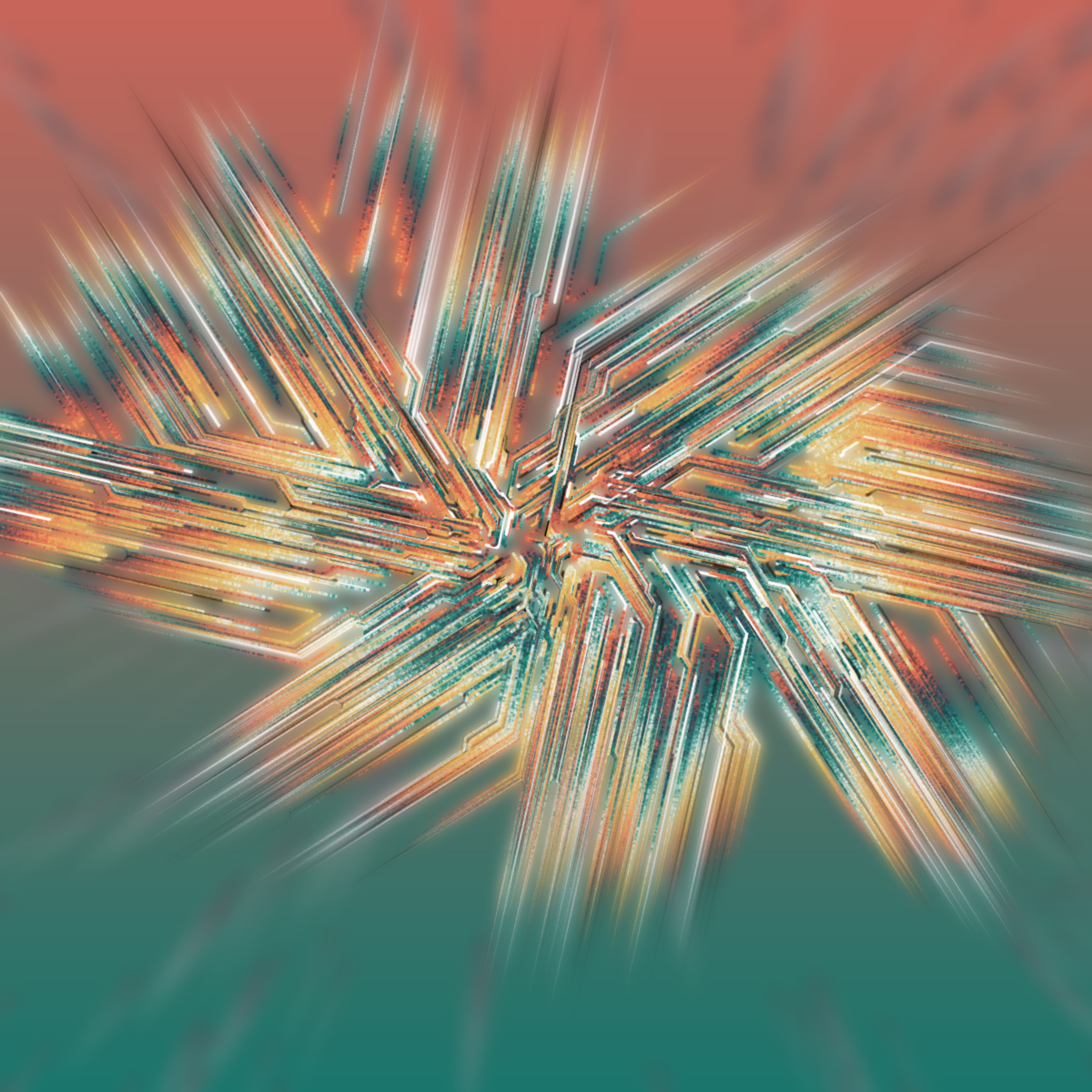 Art Blocks - Art Blocks v2 - Messengers #300 - NFT # 68000300