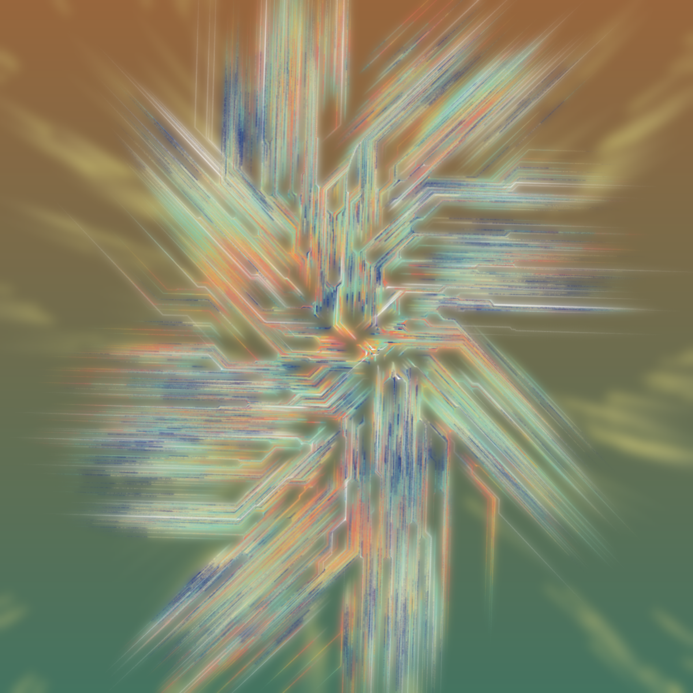 Art Blocks - Art Blocks v2 - Messengers #303 - NFT # 68000303