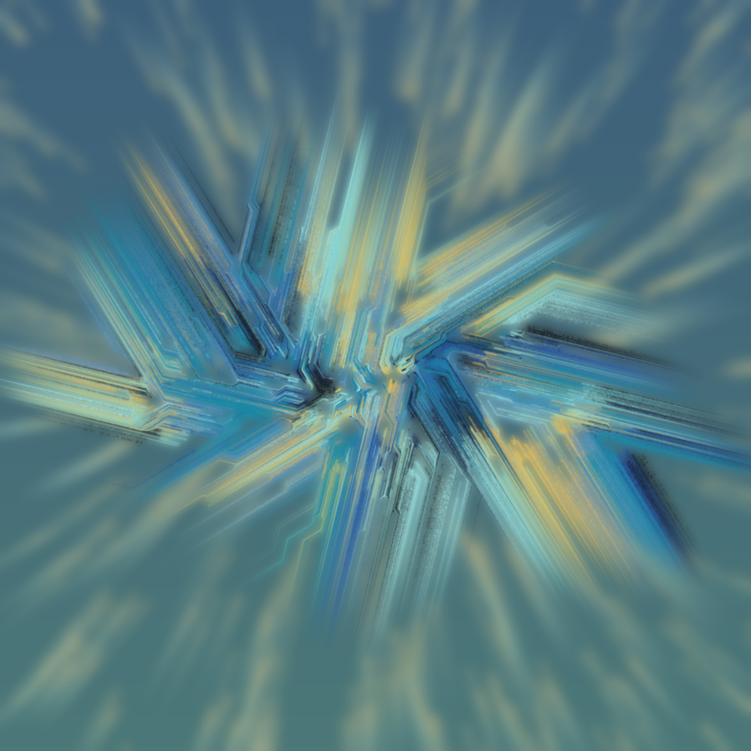 Art Blocks - Art Blocks v2 - Messengers #304 - NFT # 68000304