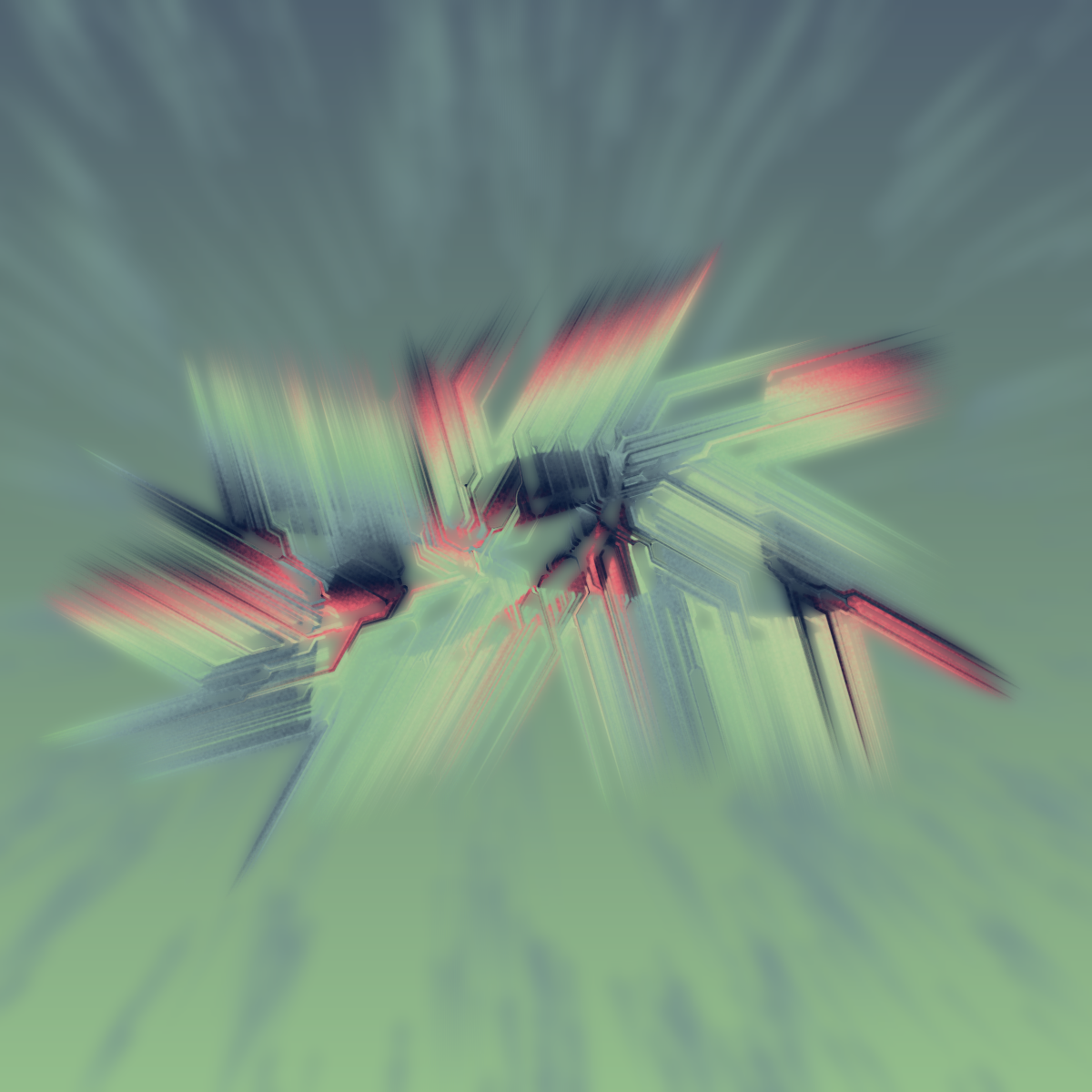 Art Blocks - Art Blocks v2 - Messengers #307 - NFT # 68000307