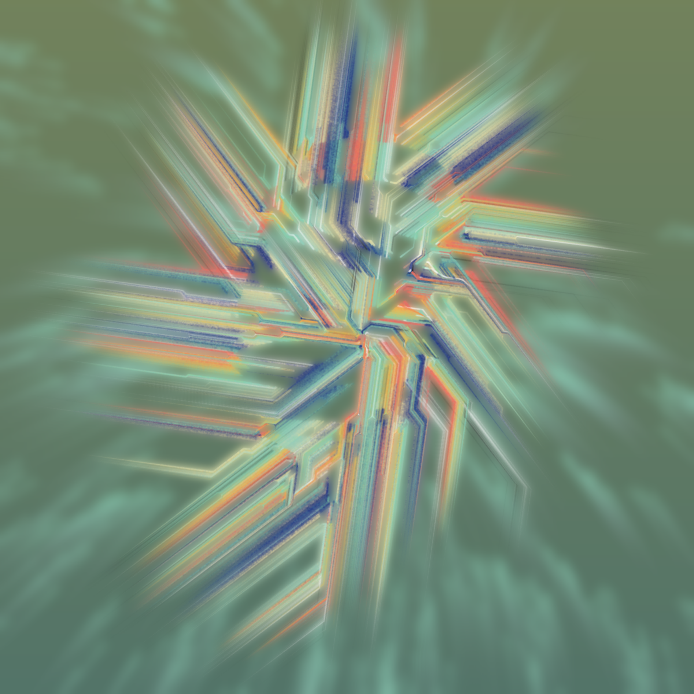 Art Blocks - Art Blocks v2 - Messengers #308 - NFT # 68000308