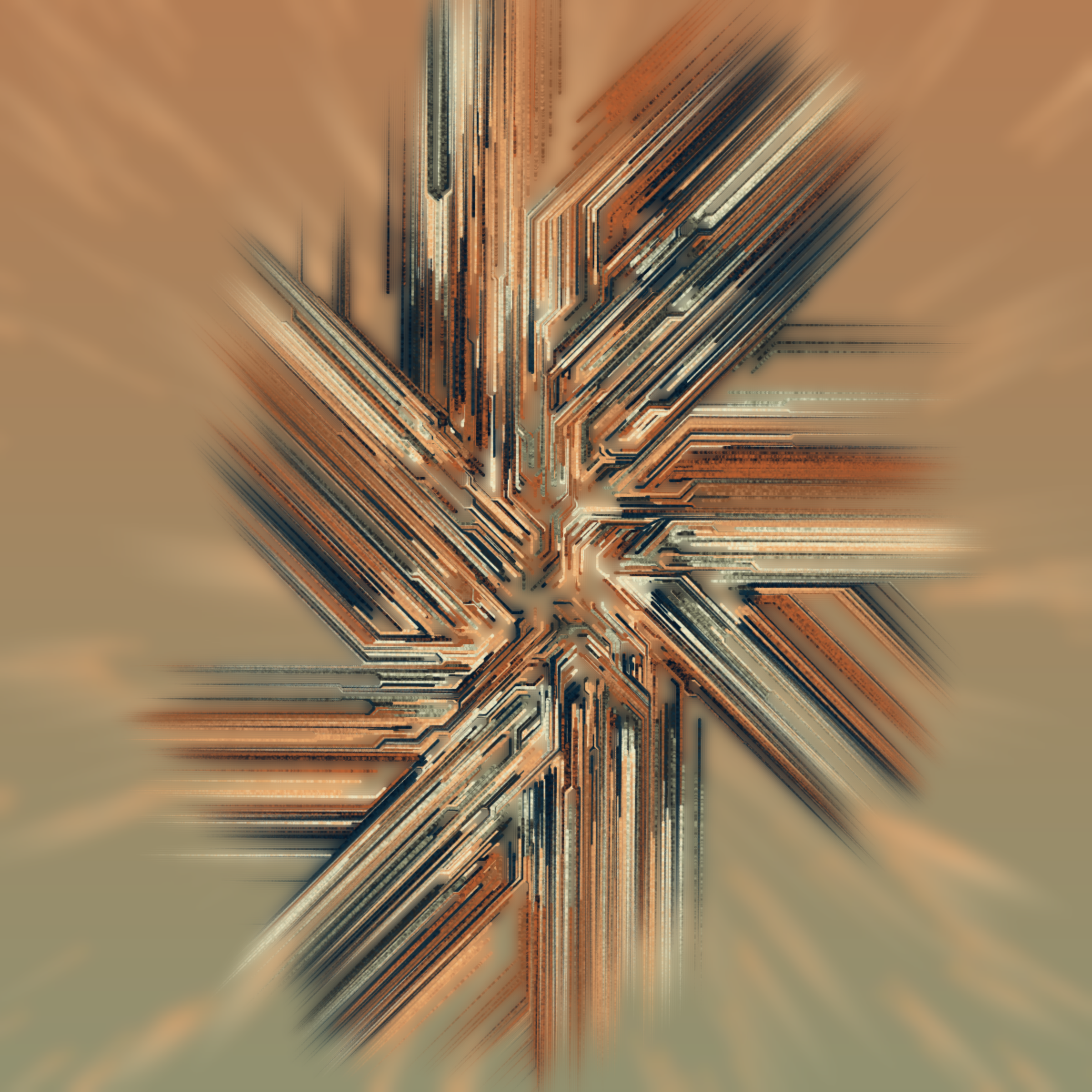 Art Blocks - Art Blocks v2 - Messengers #313 - NFT # 68000313