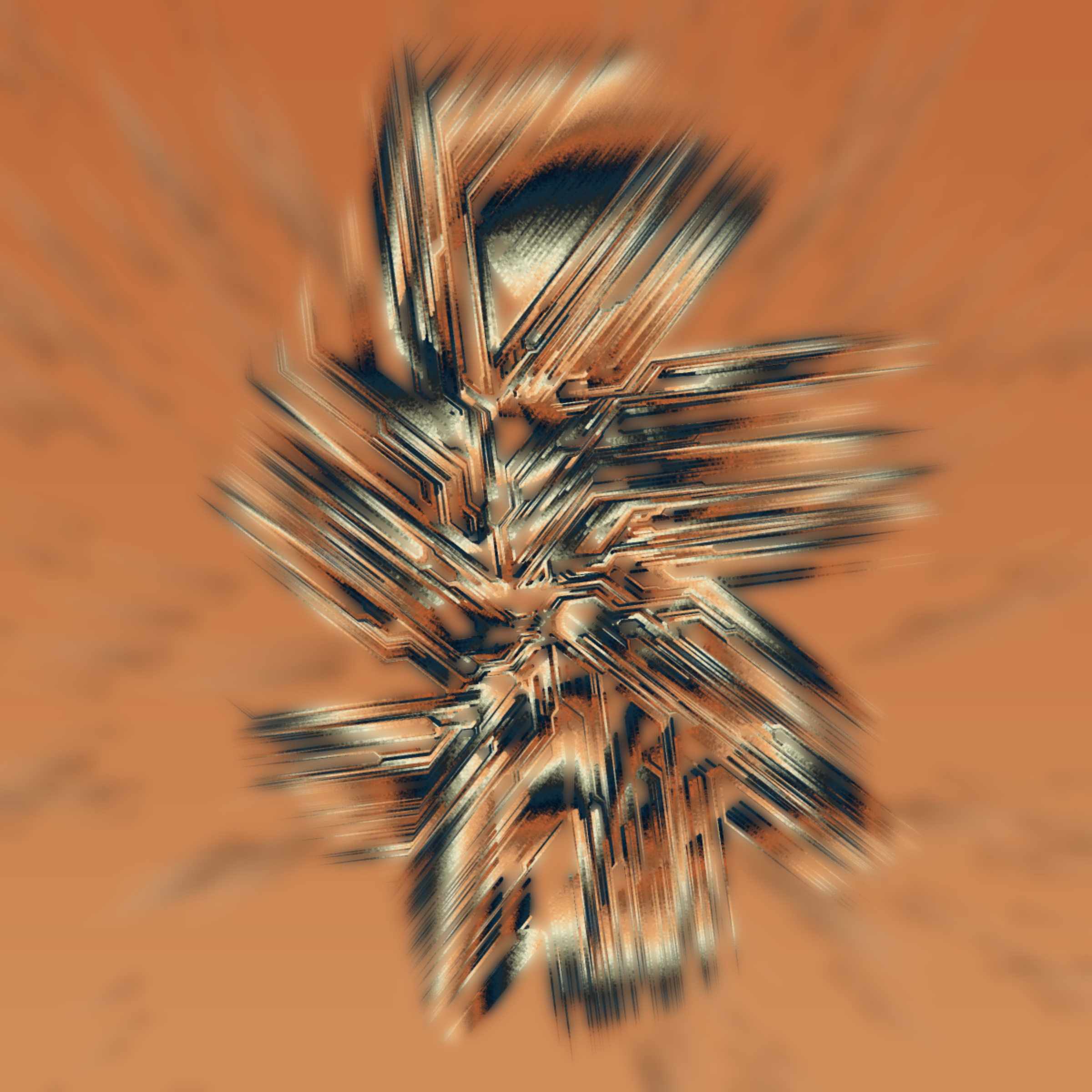 Art Blocks - Art Blocks v2 - Messengers #318 - NFT # 68000318