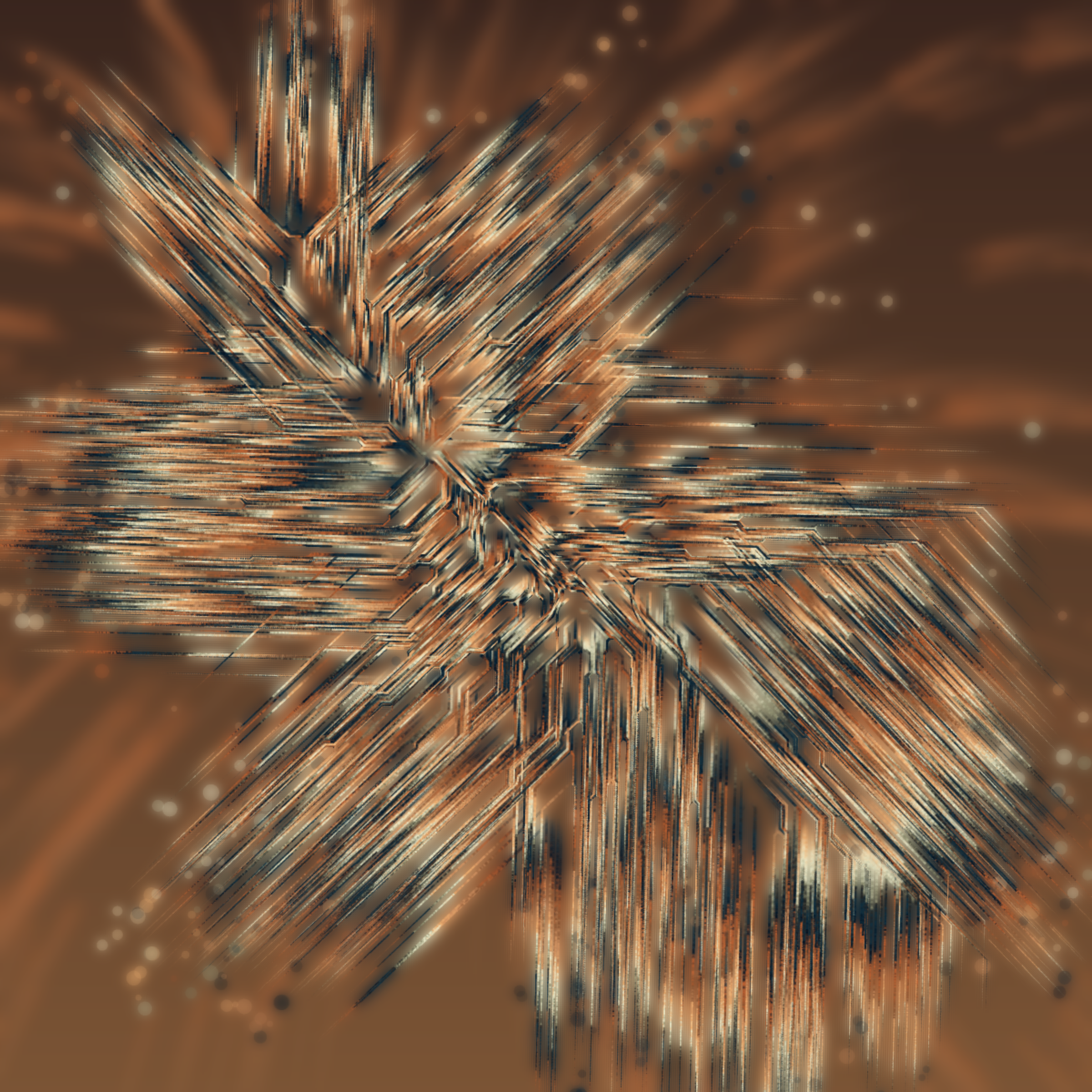 Art Blocks - Art Blocks v2 - Messengers #320 - NFT # 68000320