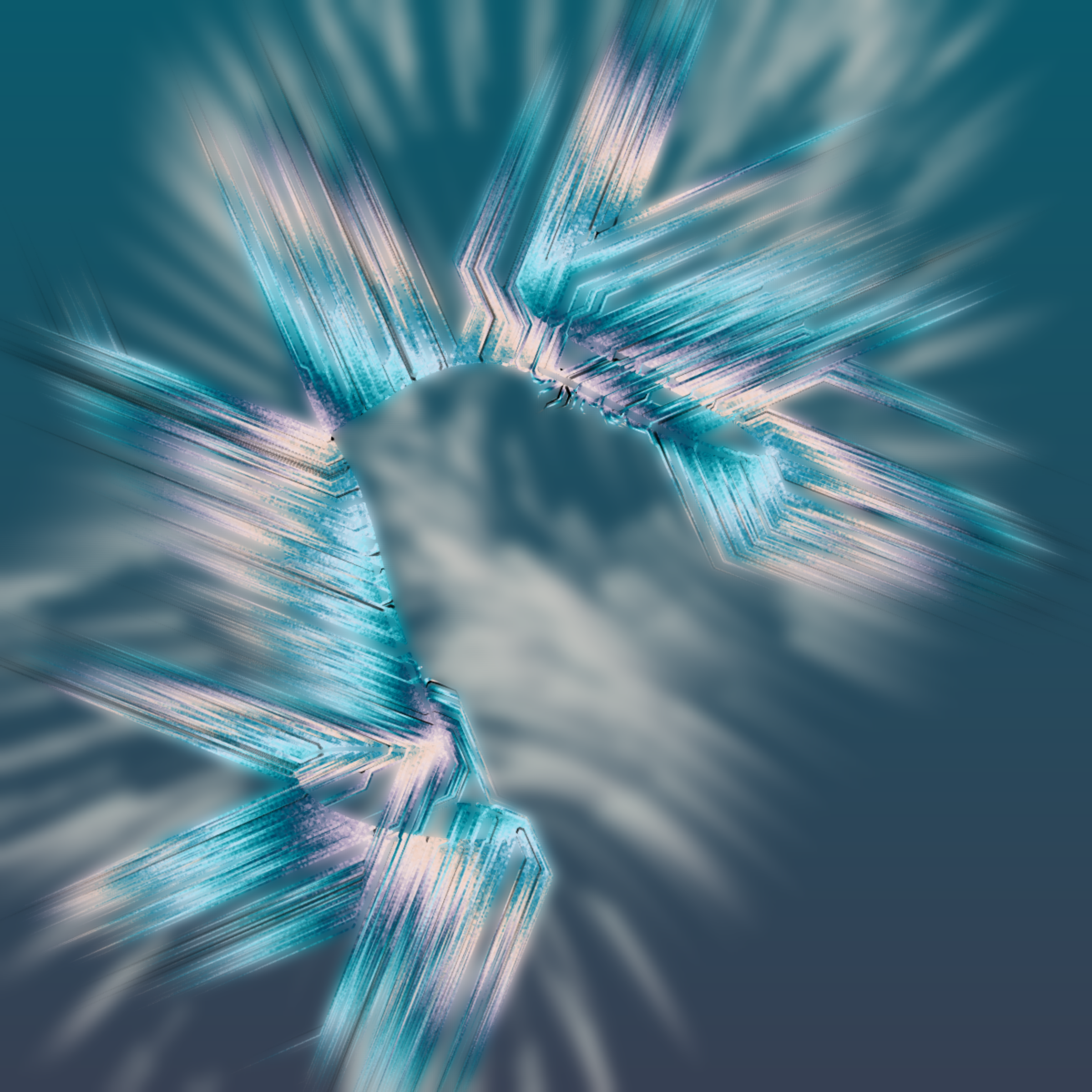 Art Blocks - Art Blocks v2 - Messengers #325 - NFT # 68000325