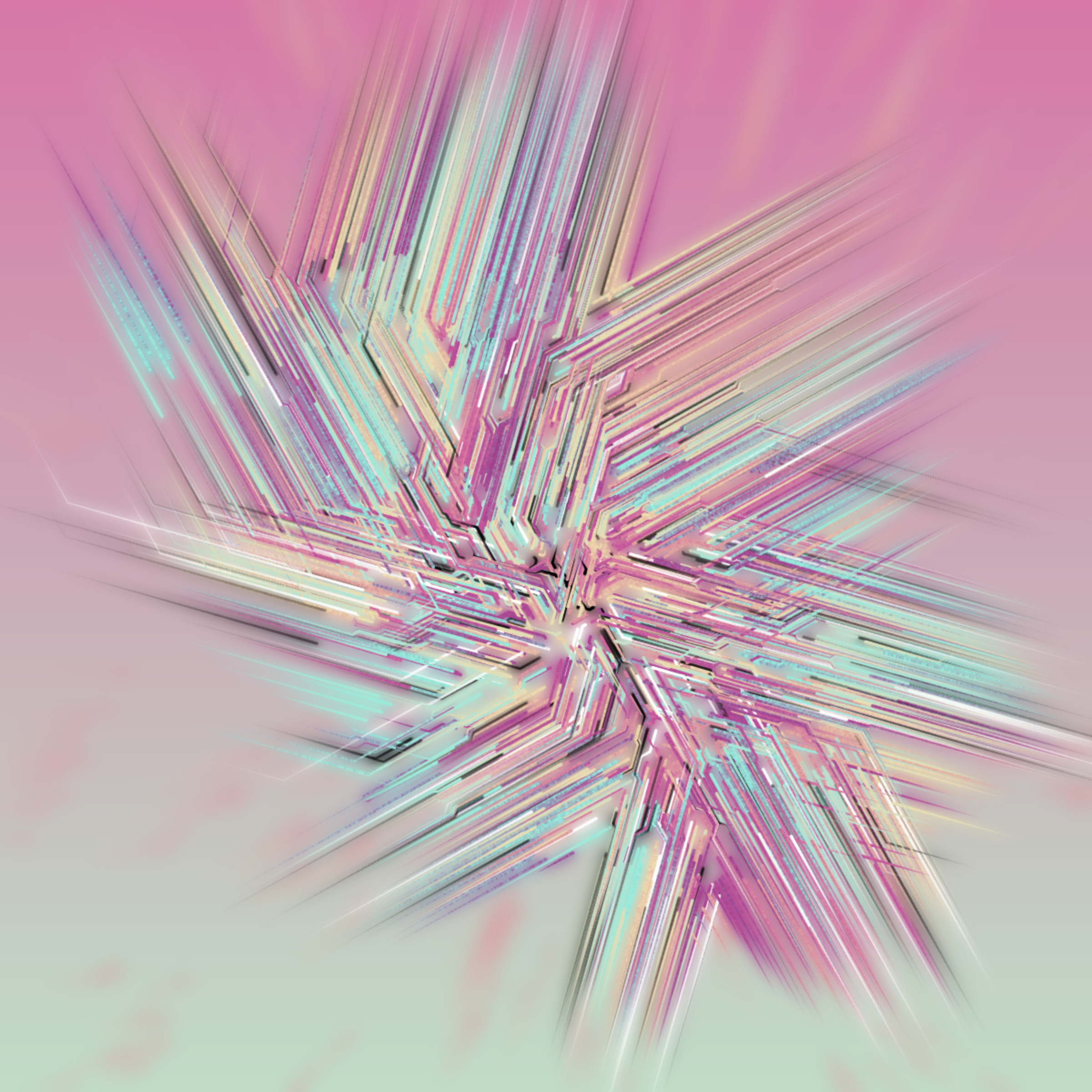 Art Blocks - Art Blocks v2 - Messengers #328 - NFT # 68000328