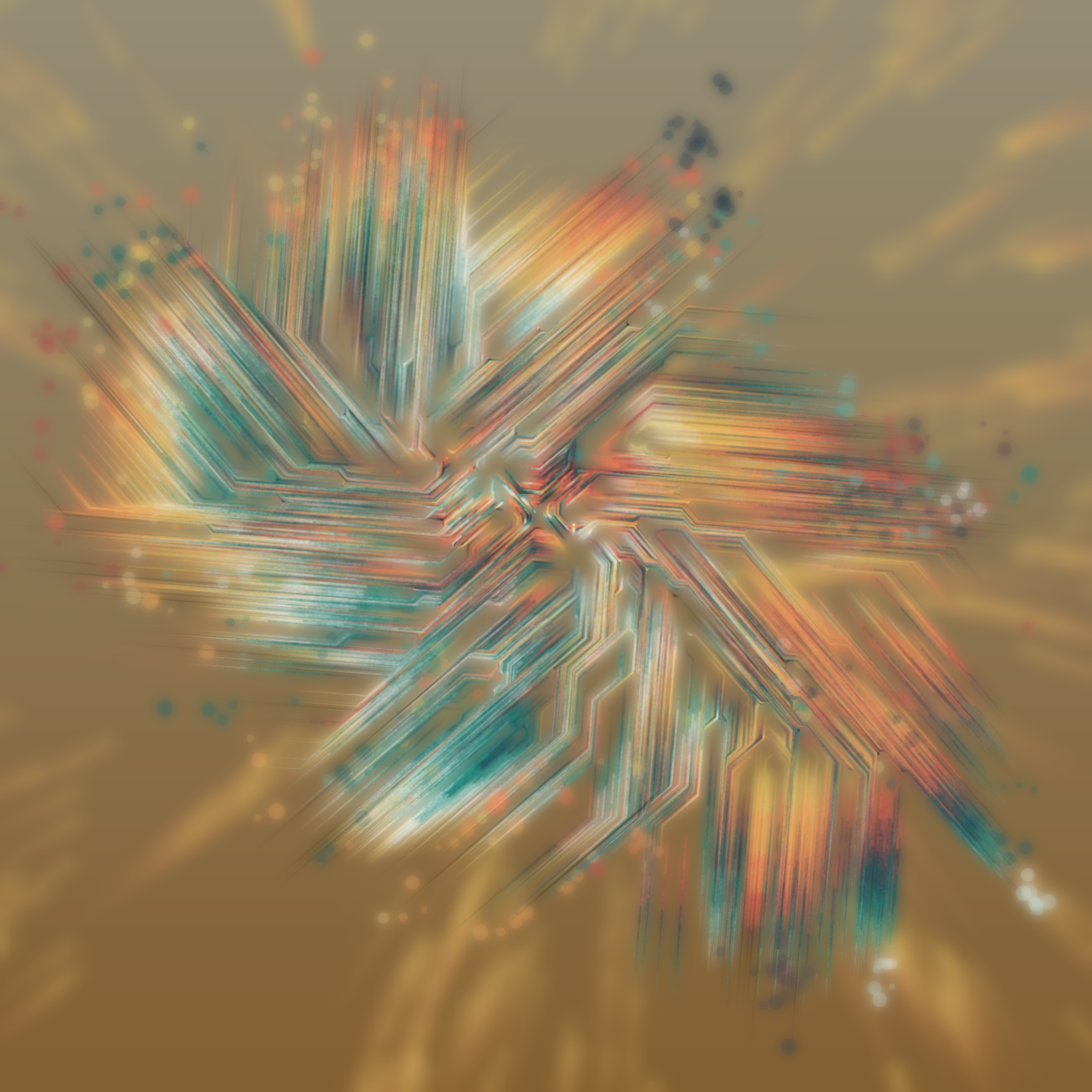 Art Blocks - Art Blocks v2 - Messengers #342 - NFT # 68000342