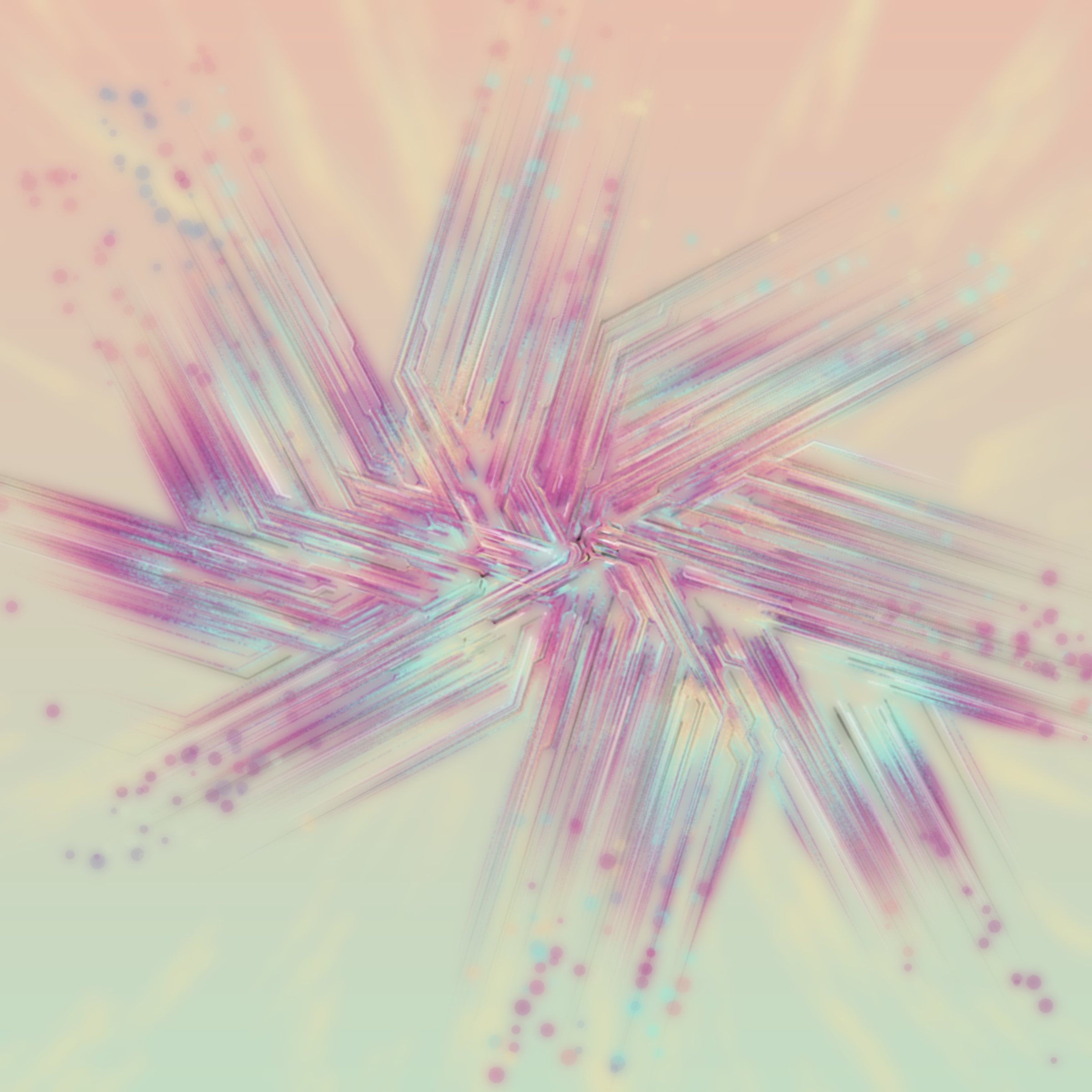 Art Blocks - Art Blocks v2 - Messengers #345 - NFT # 68000345