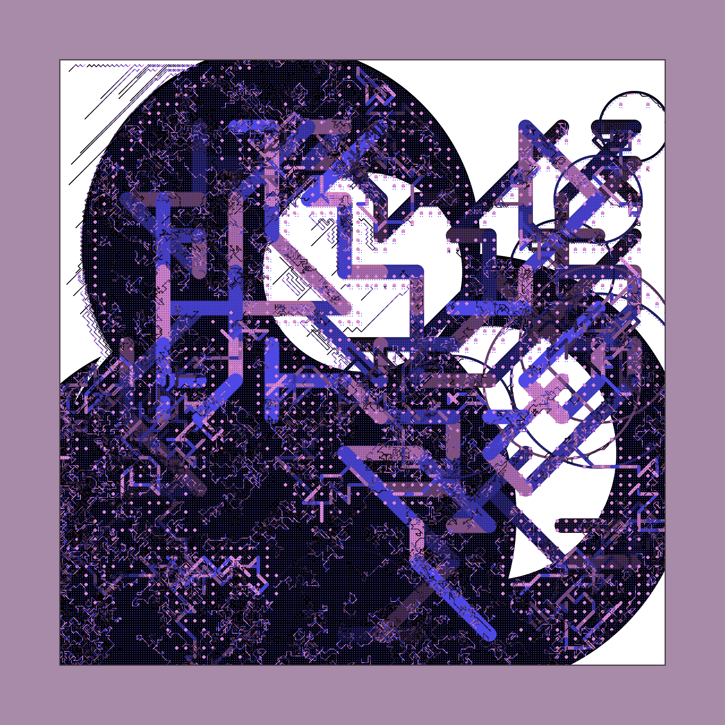 Art Blocks - Art Blocks v2 - Abstraction #10 - NFT # 69000010